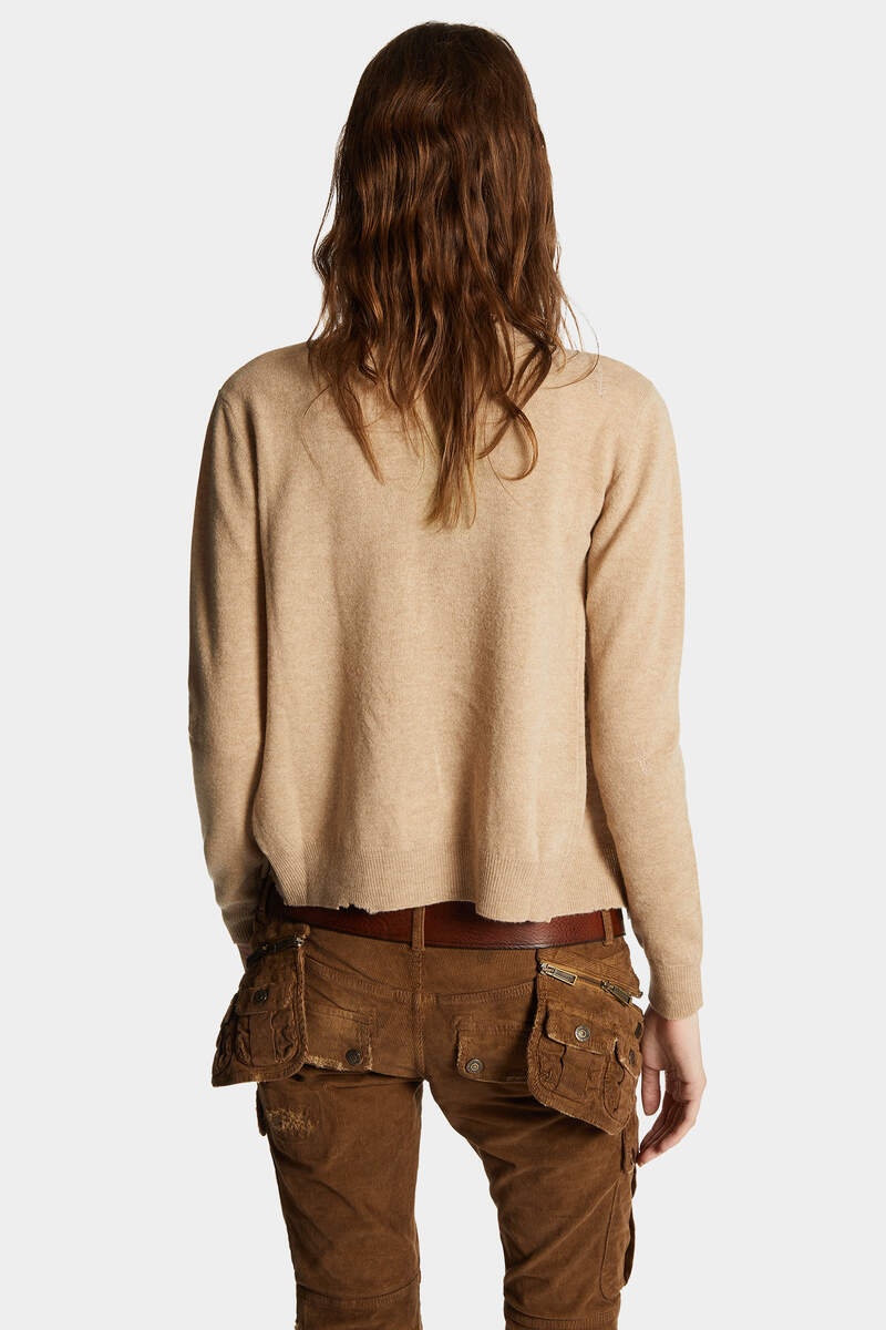 KNIT CREWNECK PULLOVER - 4