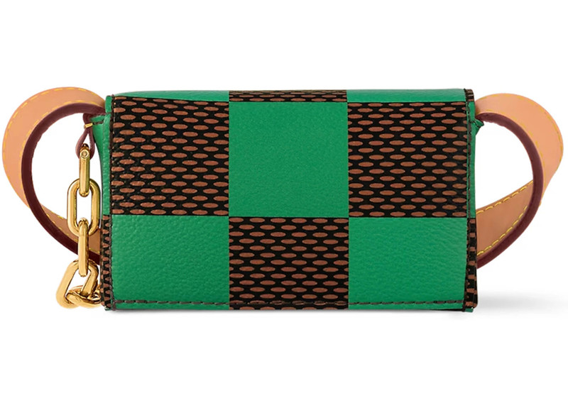 Louis Vuitton Louis Vuitton Micro Steamer Damier Pop Green outlook
