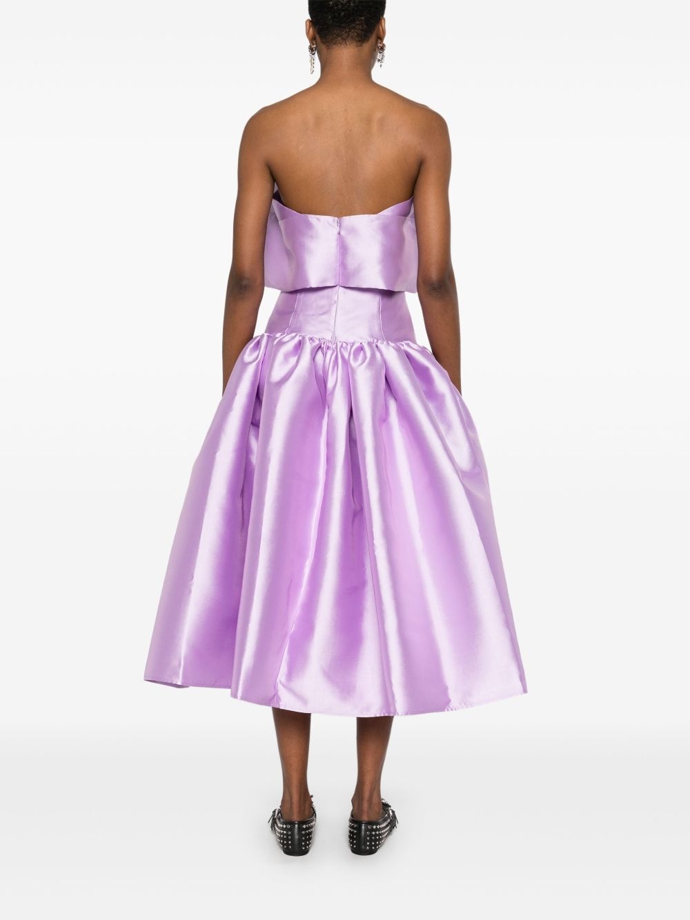 bow-detail gown - 4