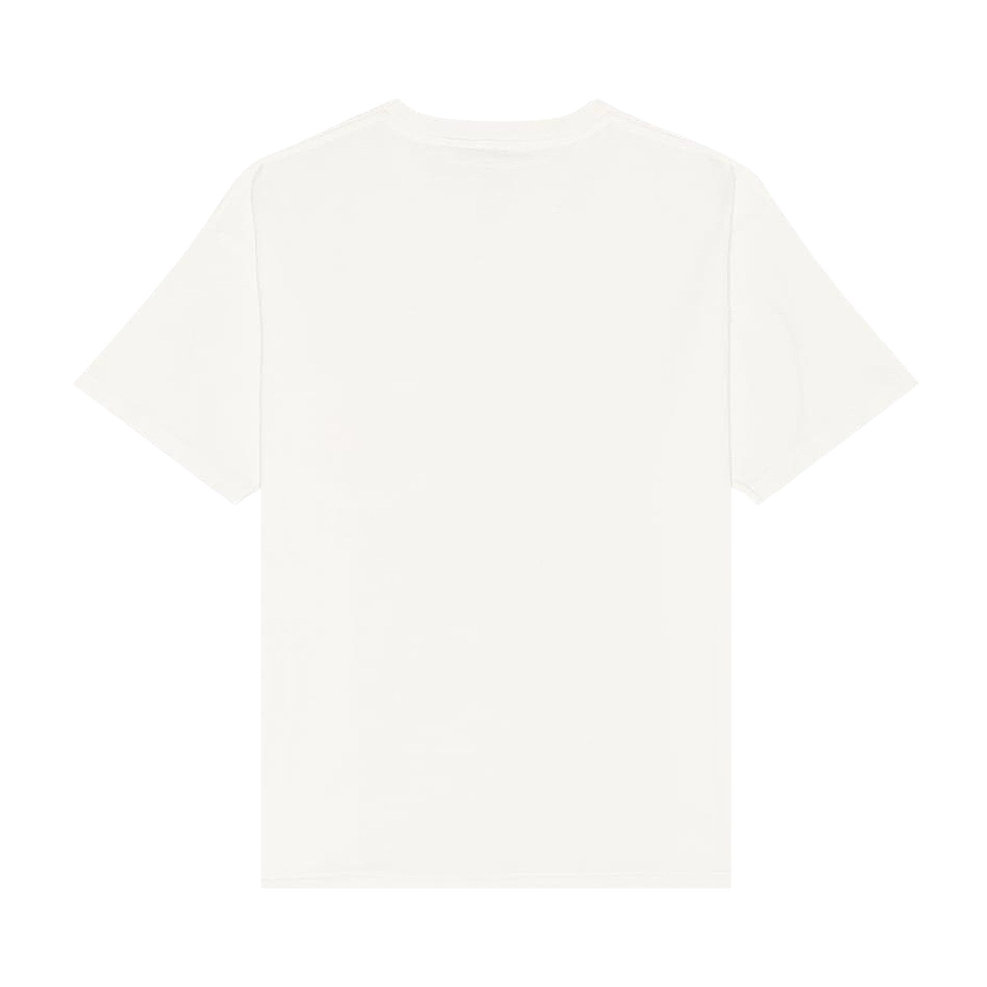 Bode Embroidered Hoop Tee 'White' - 2