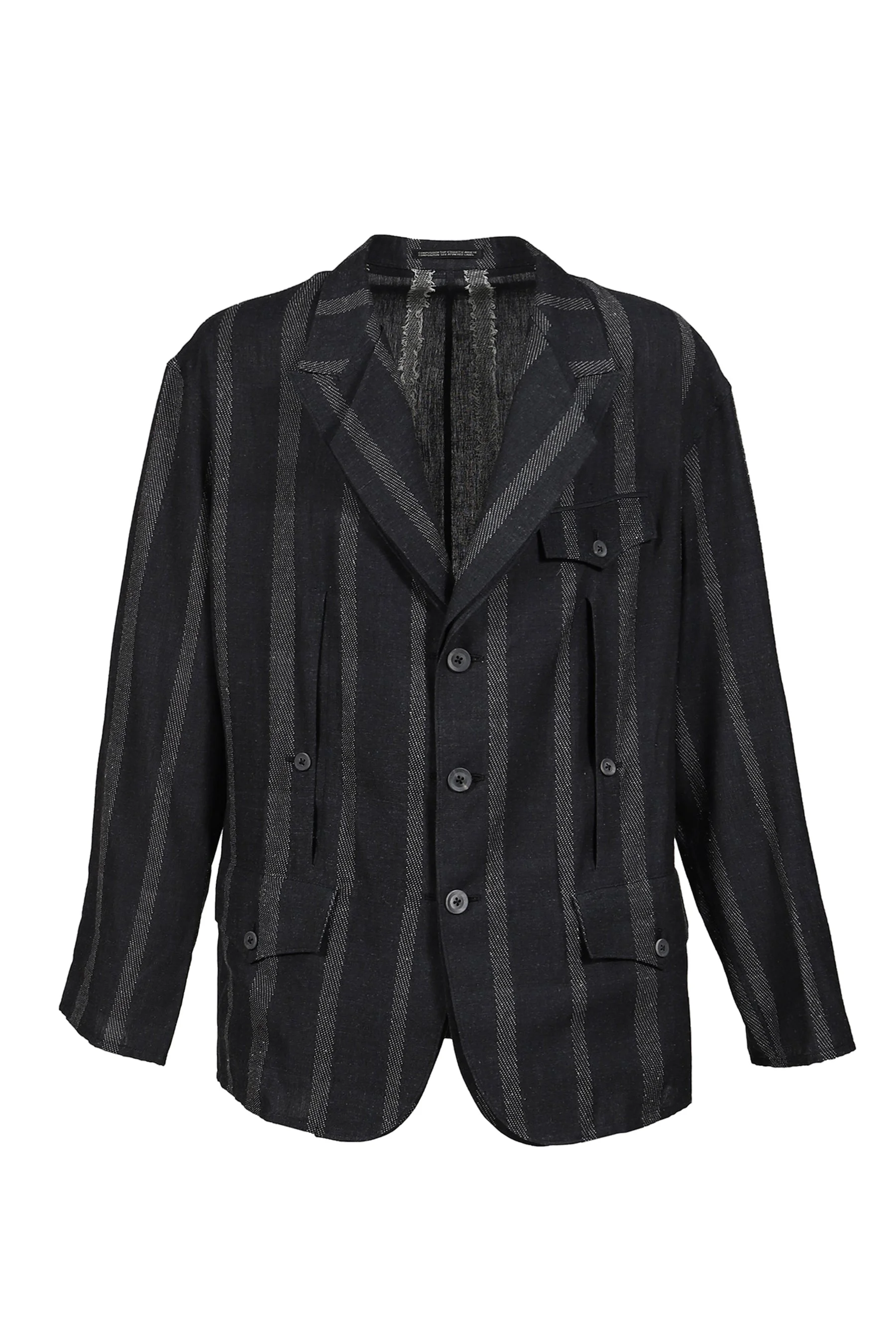 STRIPE JACKET / GRY - 1