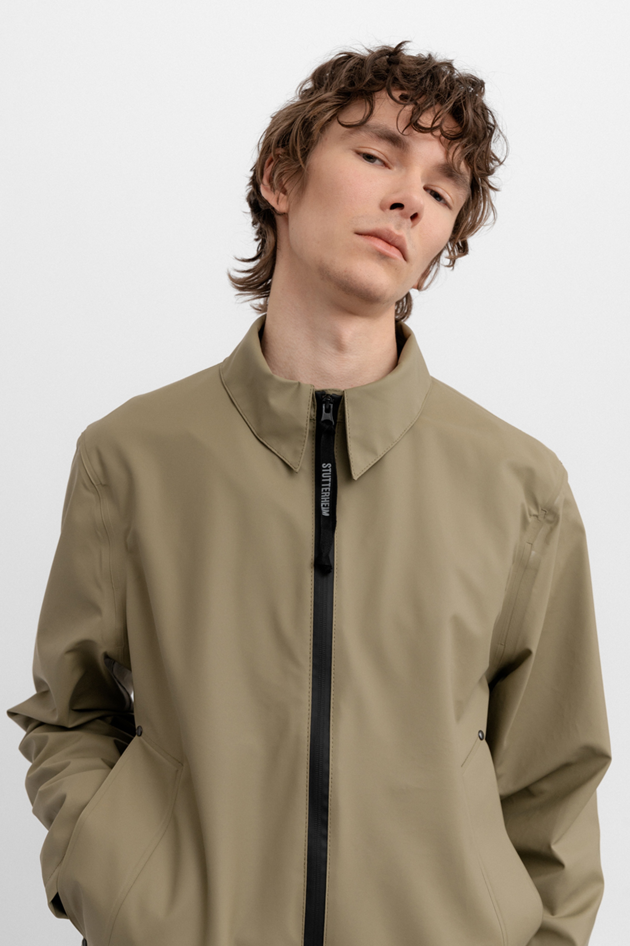 Notting Hill Lightweight Overshirt Aloe - 12