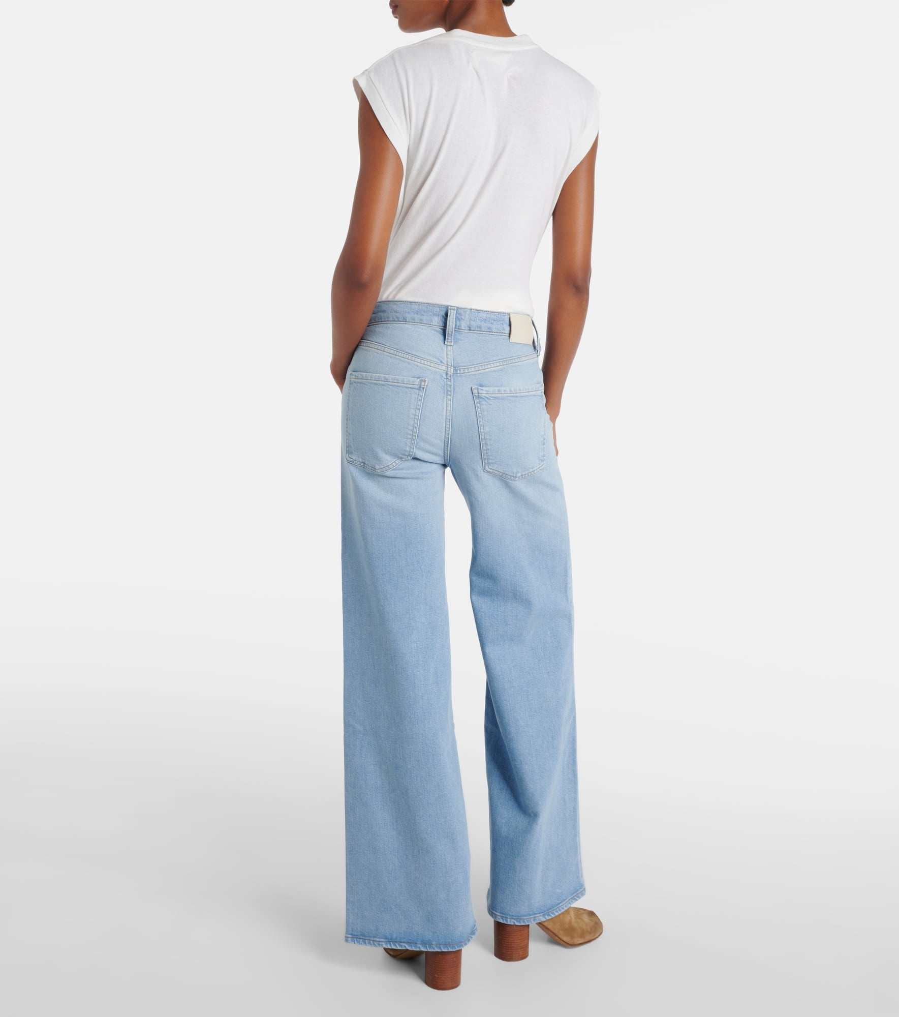 Loli mid-rise wide-leg jeans - 3