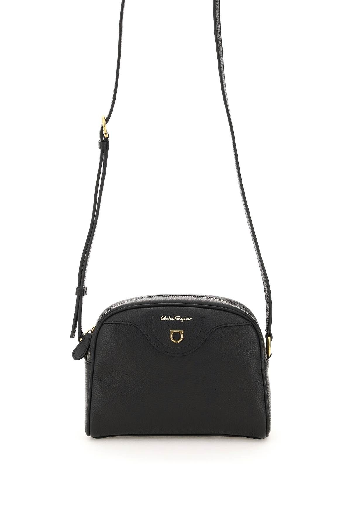 GRAINED LEATHER CROSSBODY BAG - 1