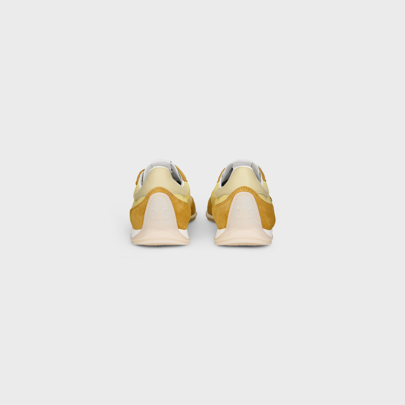 CELINE RACER SNEAKER IN NYLON, SUEDE CALFSKIN AND CALFSKIN outlook