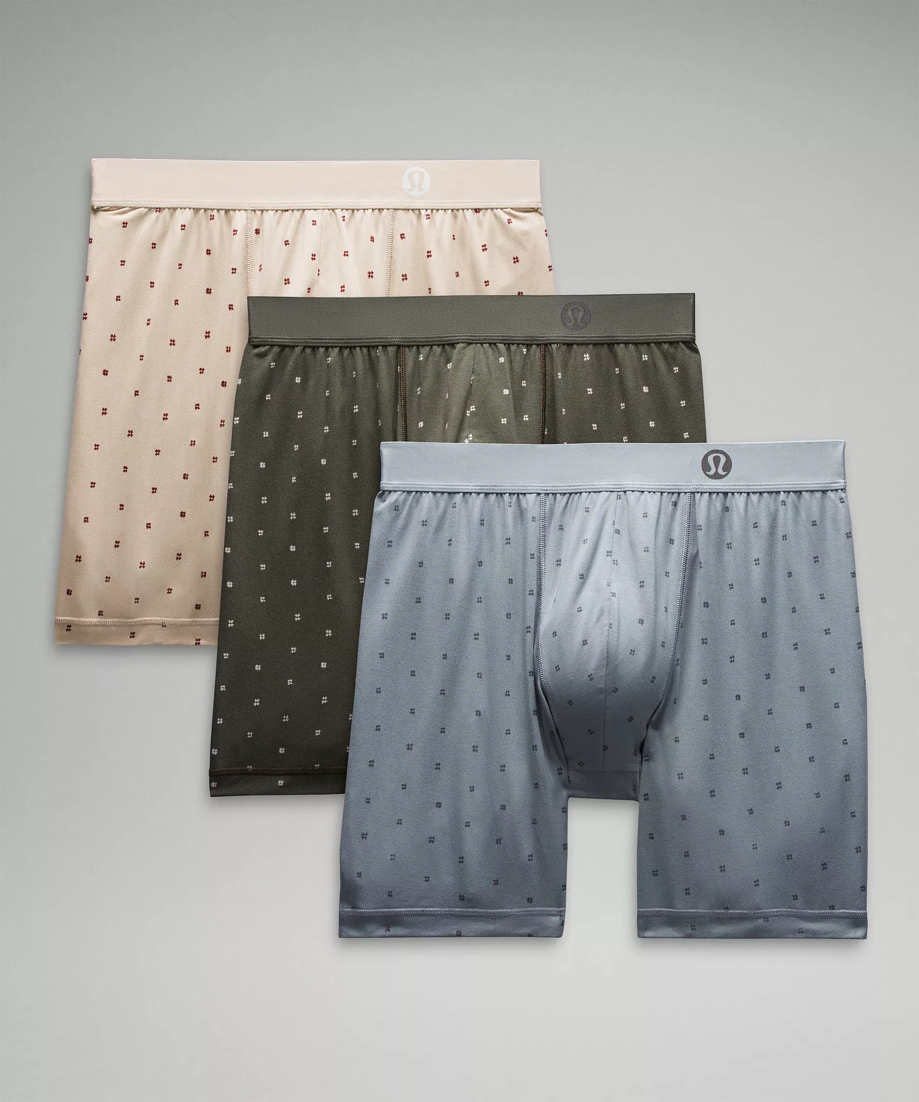 Always In Motion Long Boxer 7" 3 Pack - 1