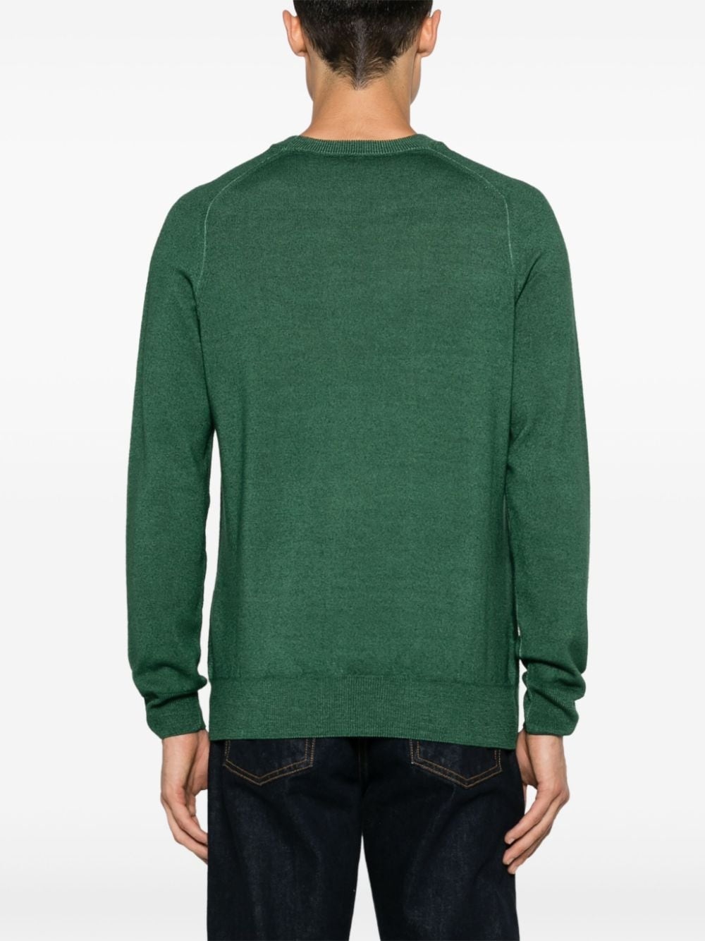 logo-embroidered sweater - 4