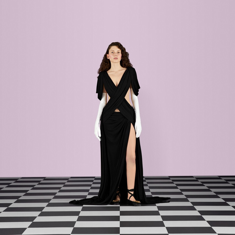 GUCCI Stretch viscose jersey dress - 725957ZAK5E1000 | REVERSIBLE