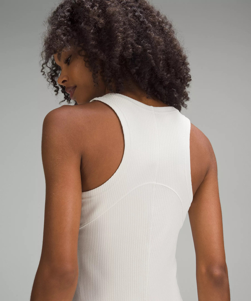Ribbed Softstreme Slim-Fit Tank Dress 4
