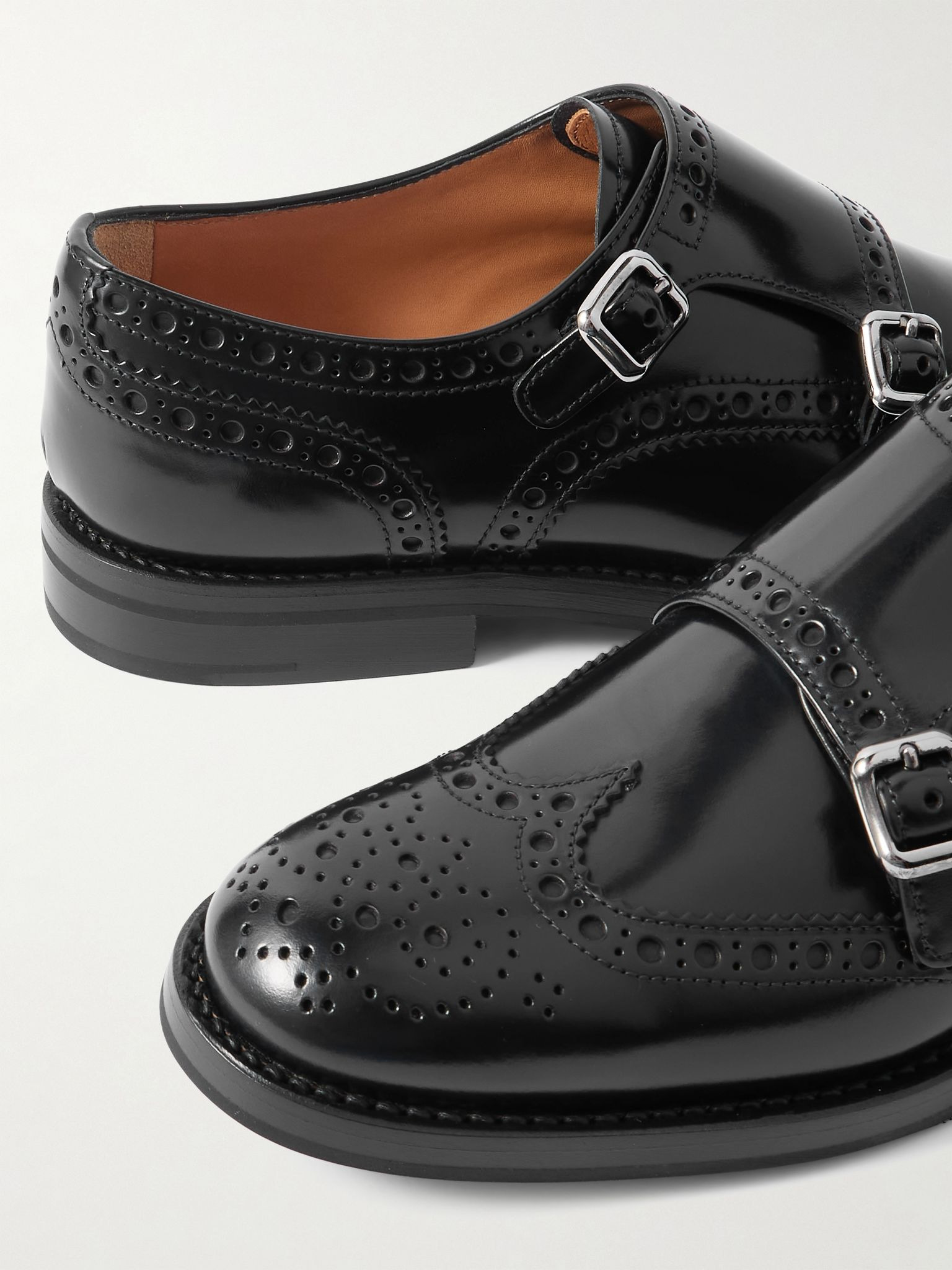 Lana R leather brogues Black - 4