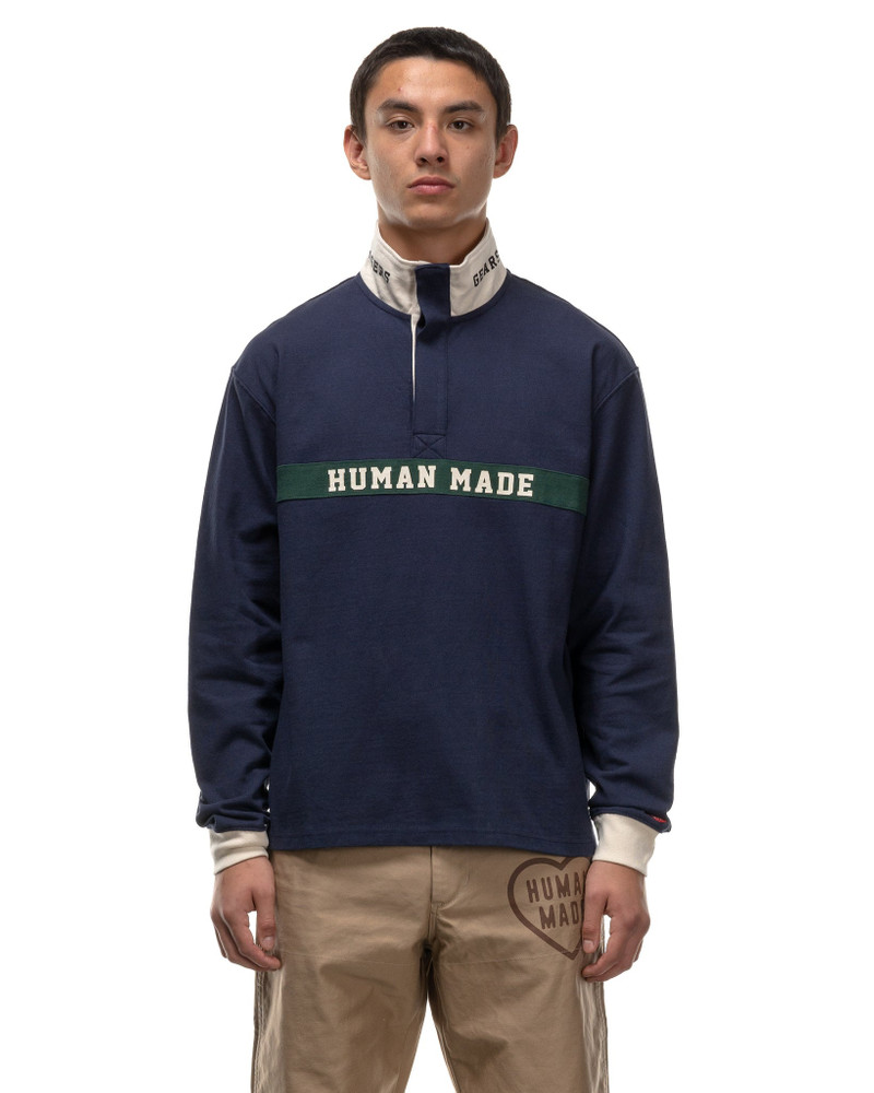 RUGGER SHIRT #1 NAVY 4