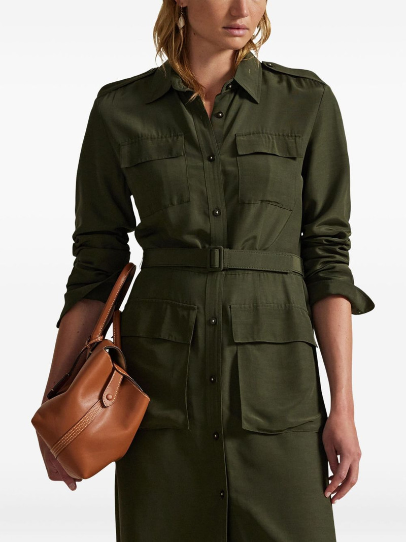 button-up shirt midi dress 4