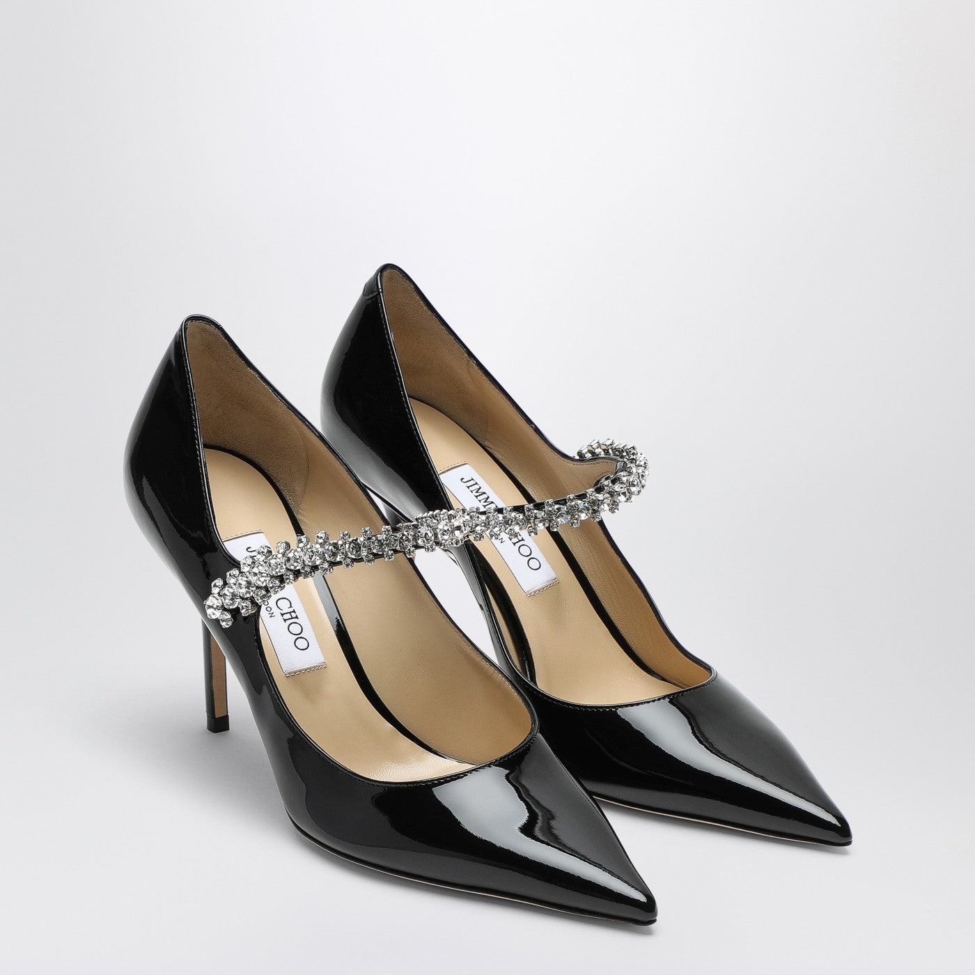 Jimmy Choo Bing Pump 85 Black Patent Leather Décolleté - 2