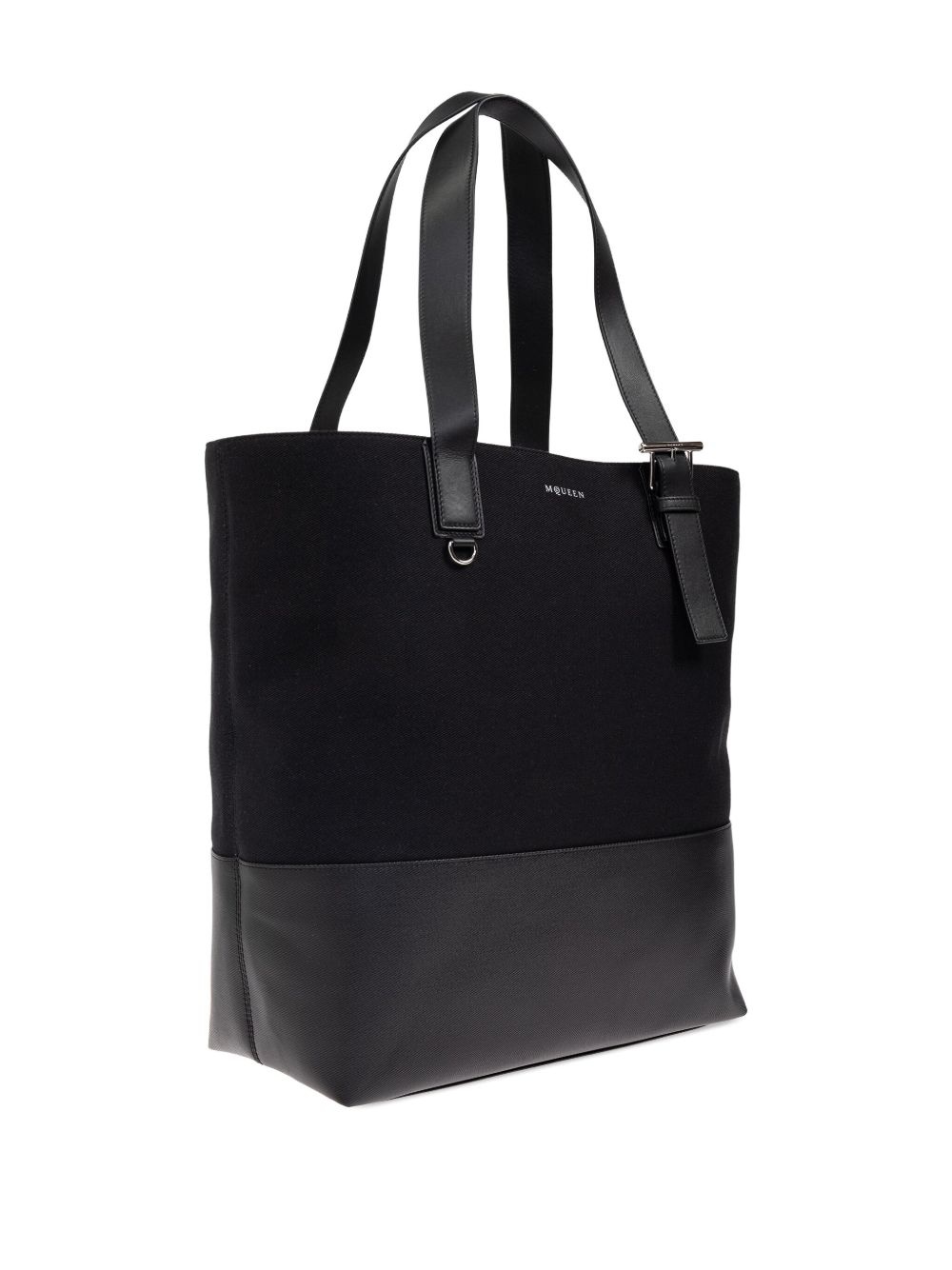 leather tote bag - 4