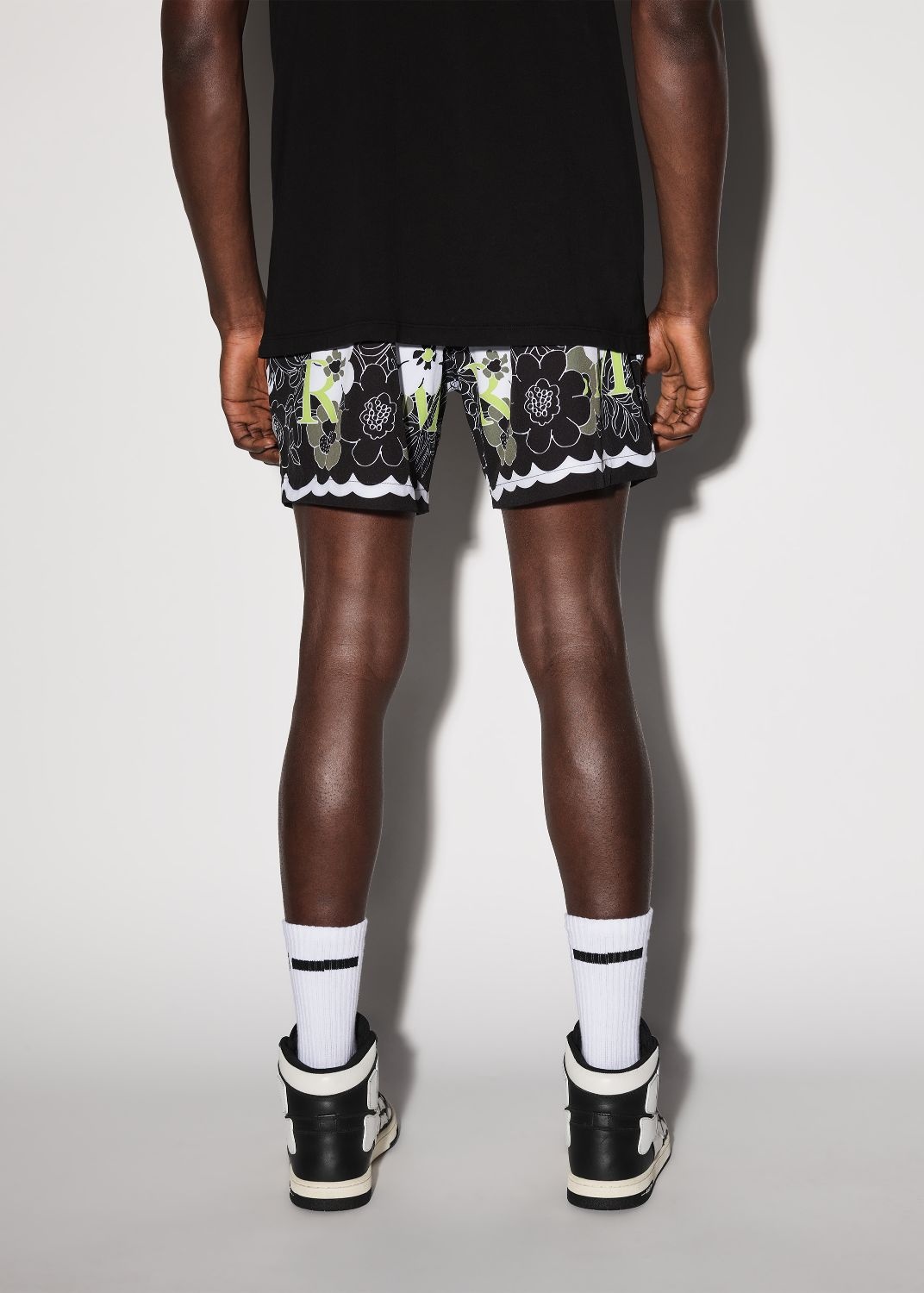 FLOWER AMIRI  SWIM TRUNK - 4