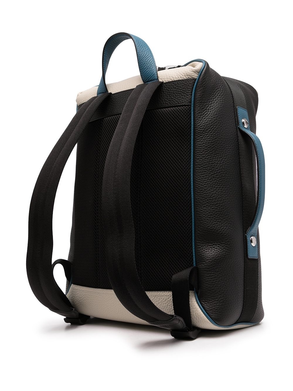 Urban grained-leather backpack - 3