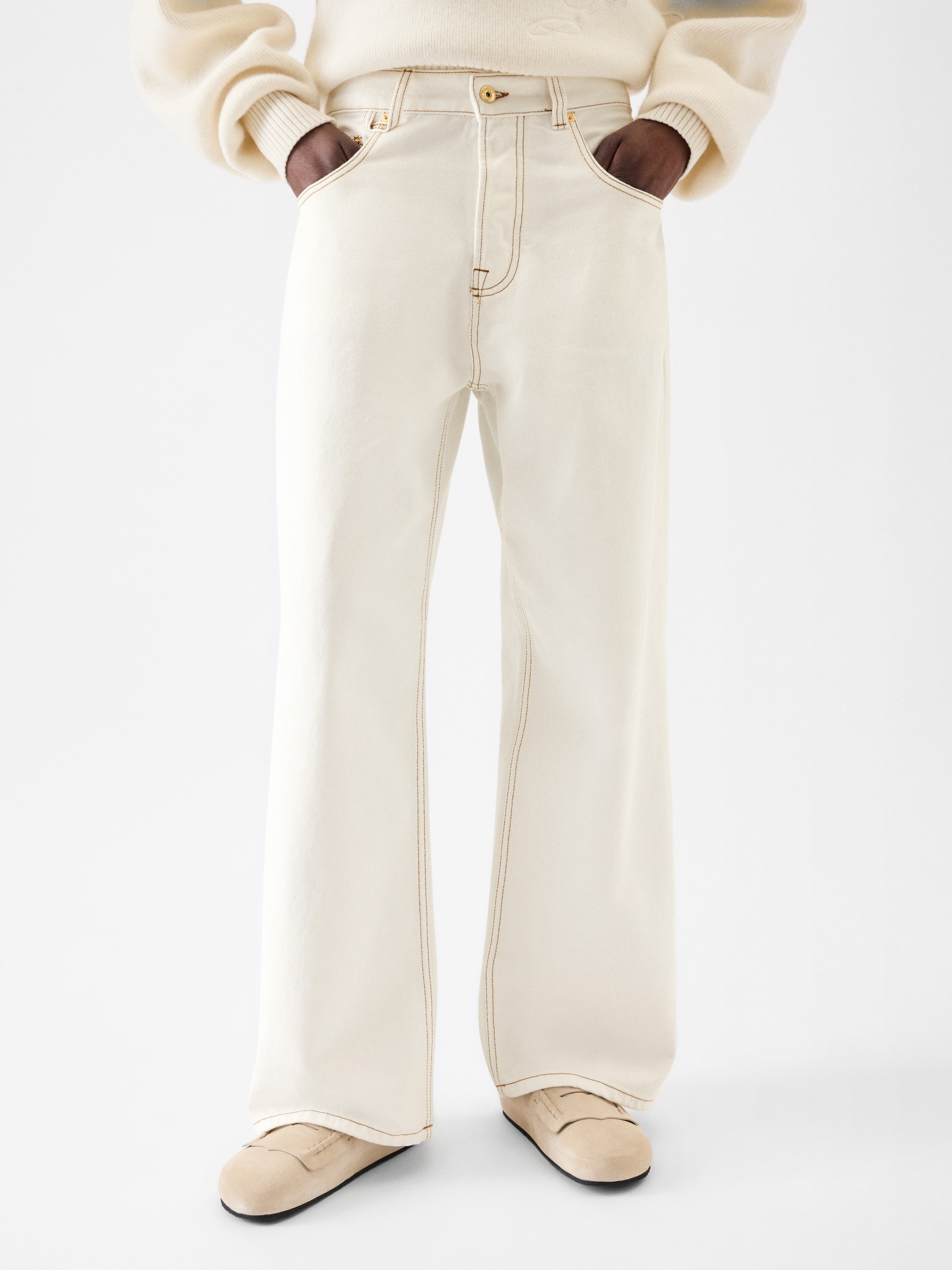 The wide de-Nîmes denim pants - 3