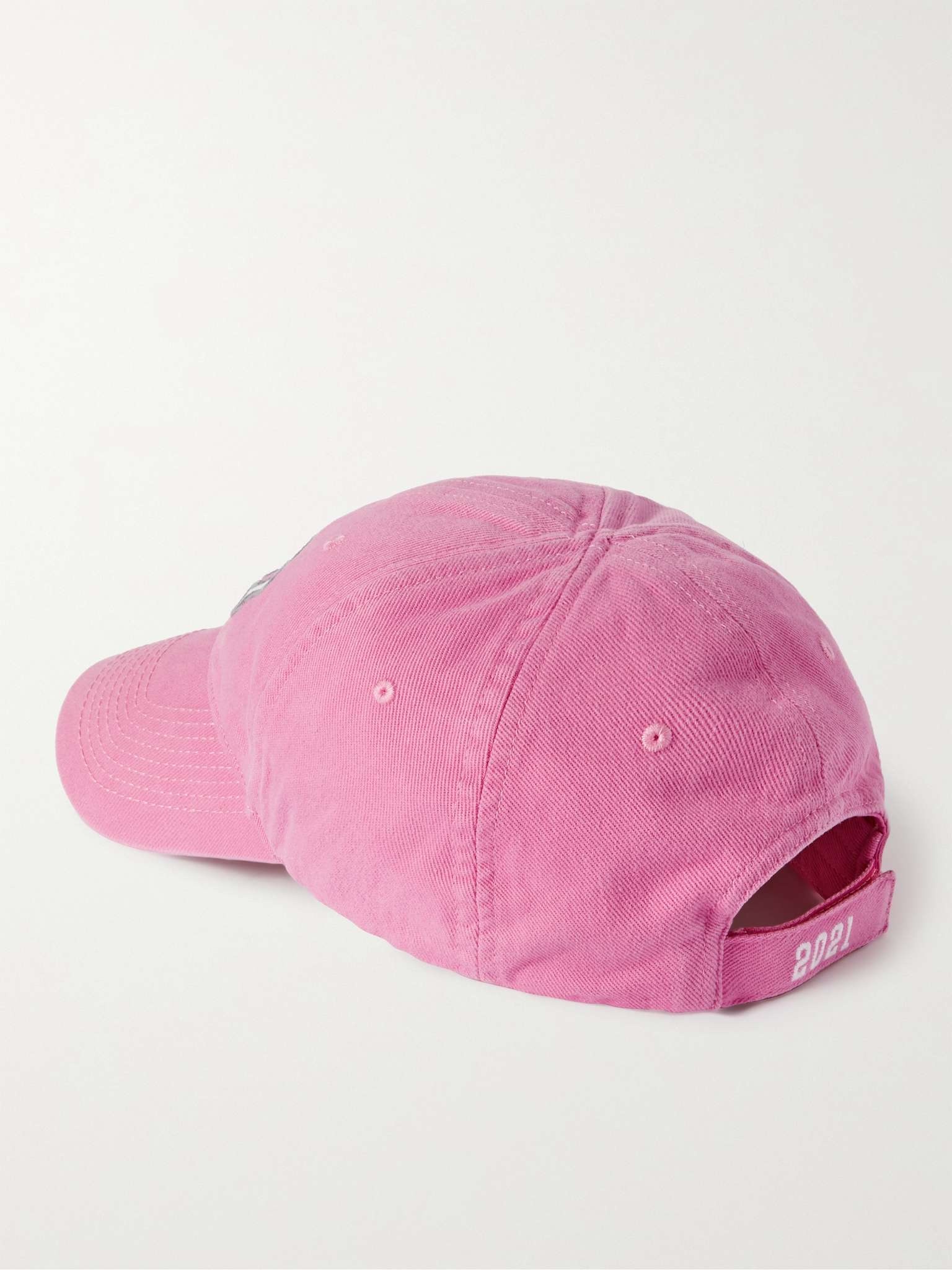 Embroidered Cotton-Twill Baseball Cap - 4