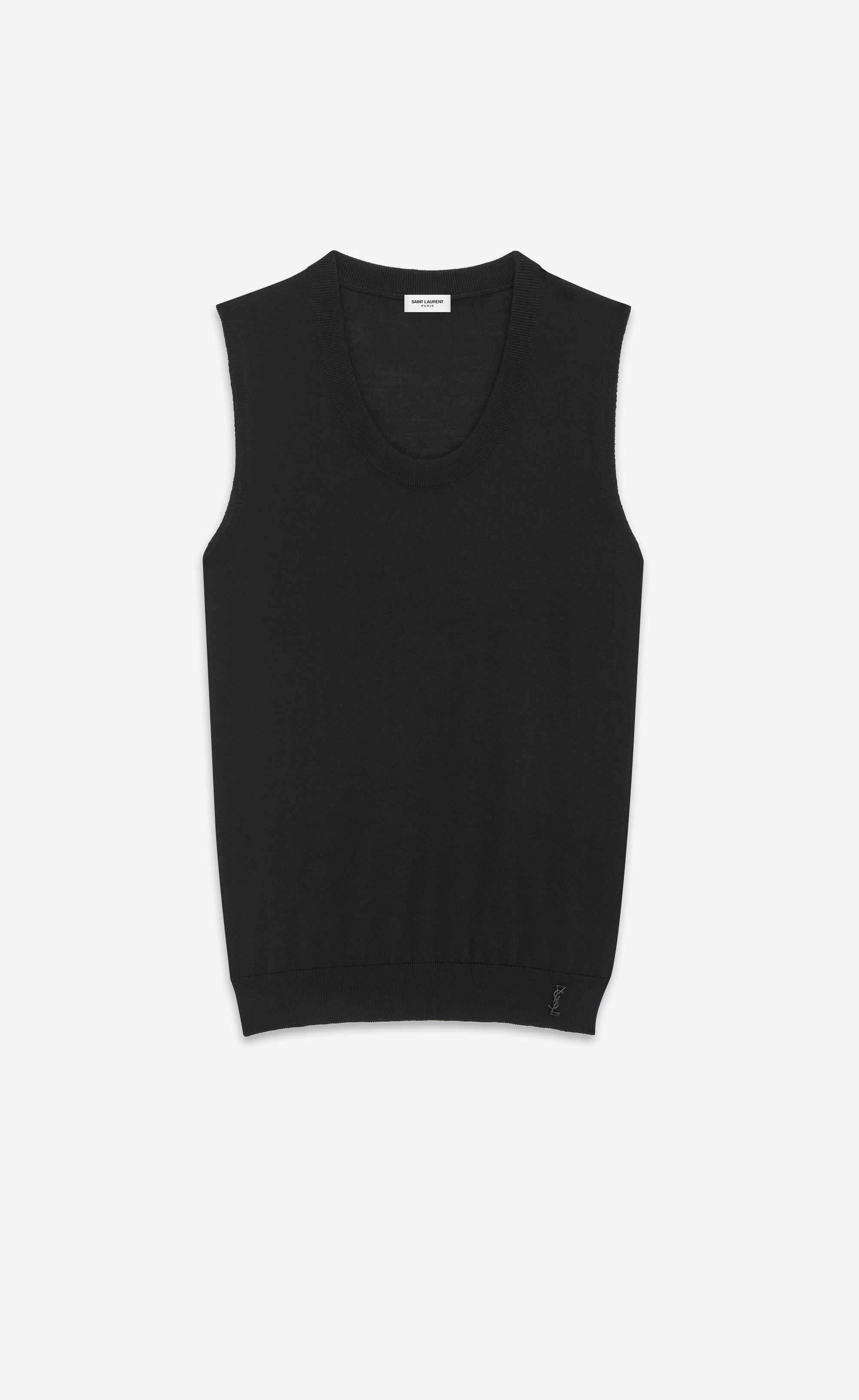 cassandre tank top in wool - 1