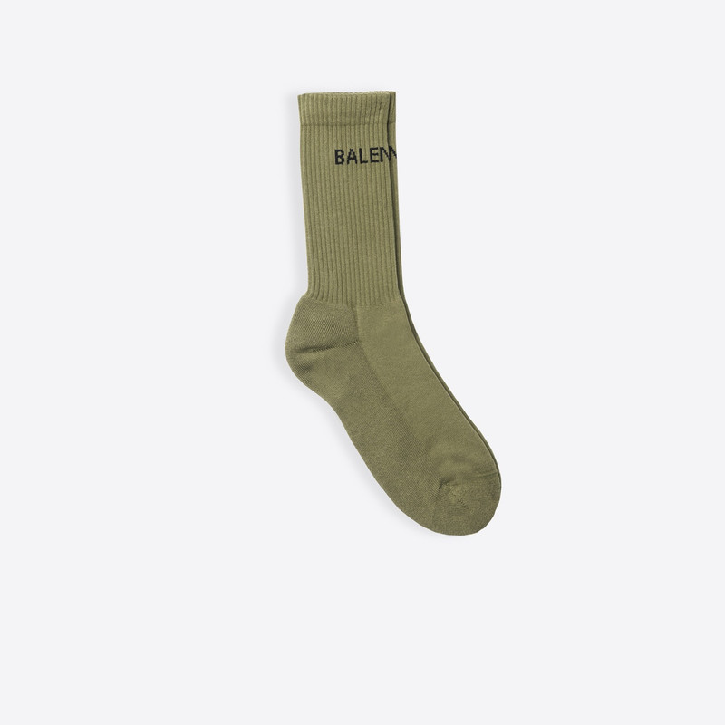 Balenciaga Logo Tennis Socks 1
