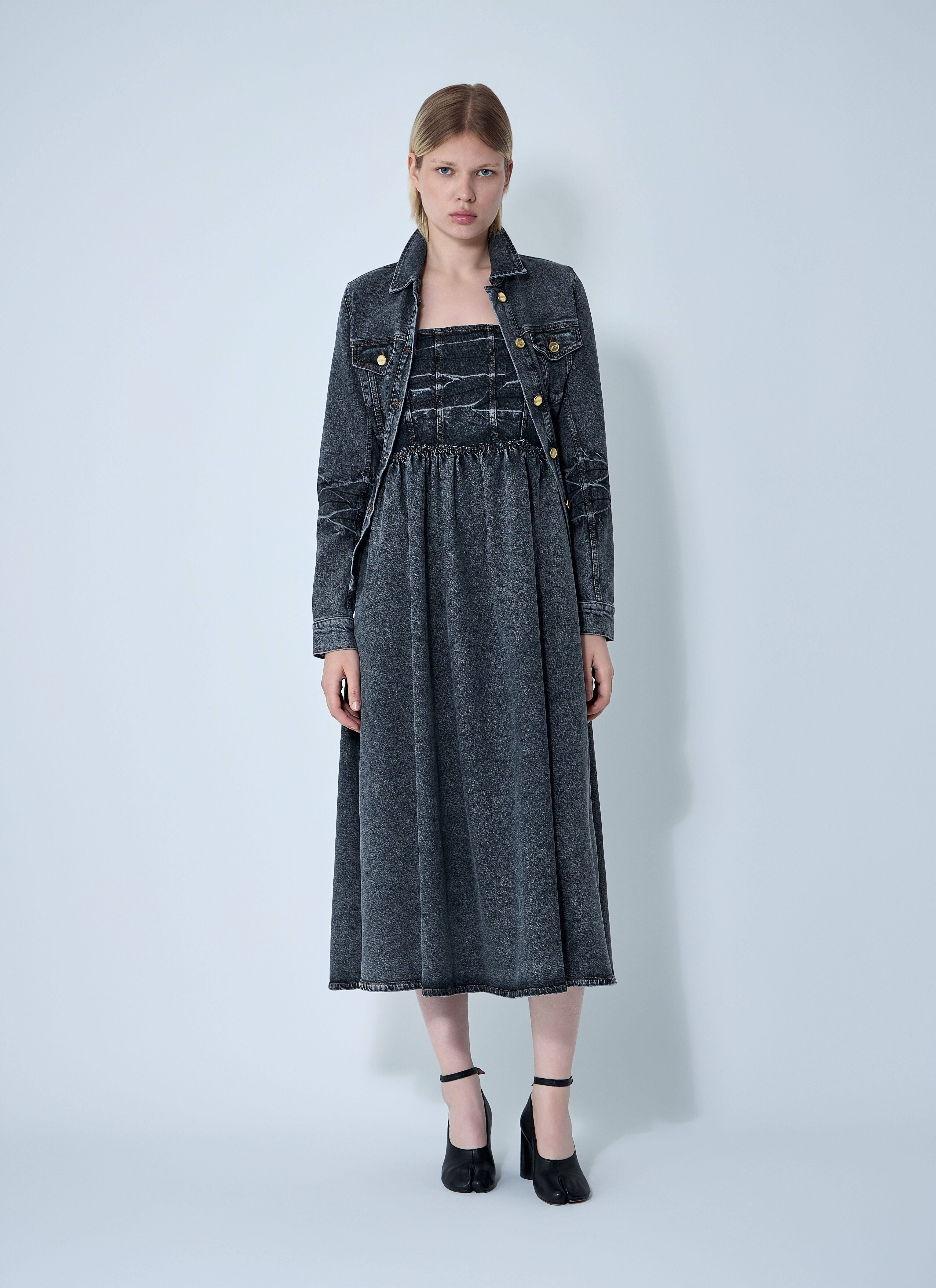 Stretch Future Denim Dress - 2