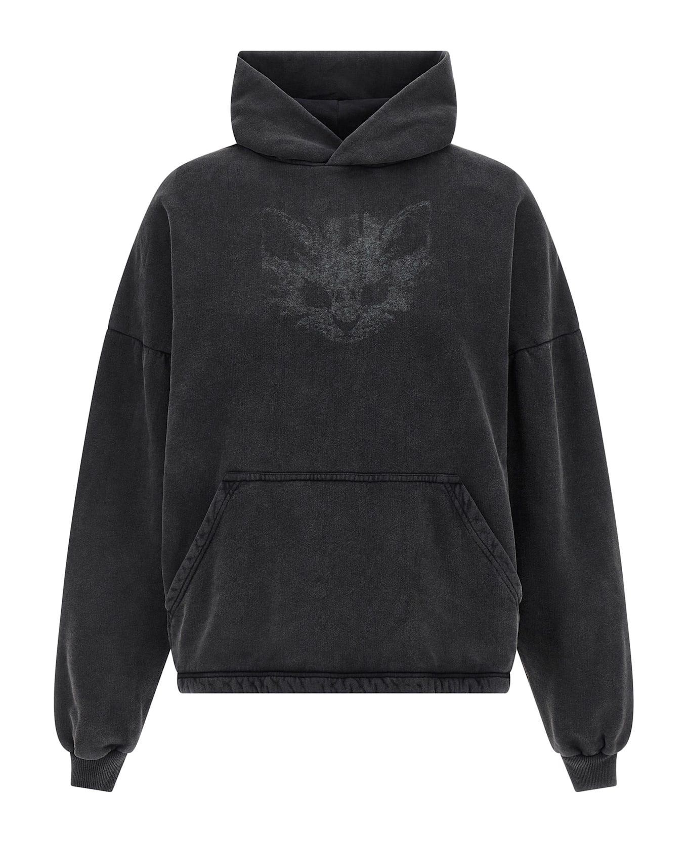 'cropped Hoodie' Sweatshirt - 1