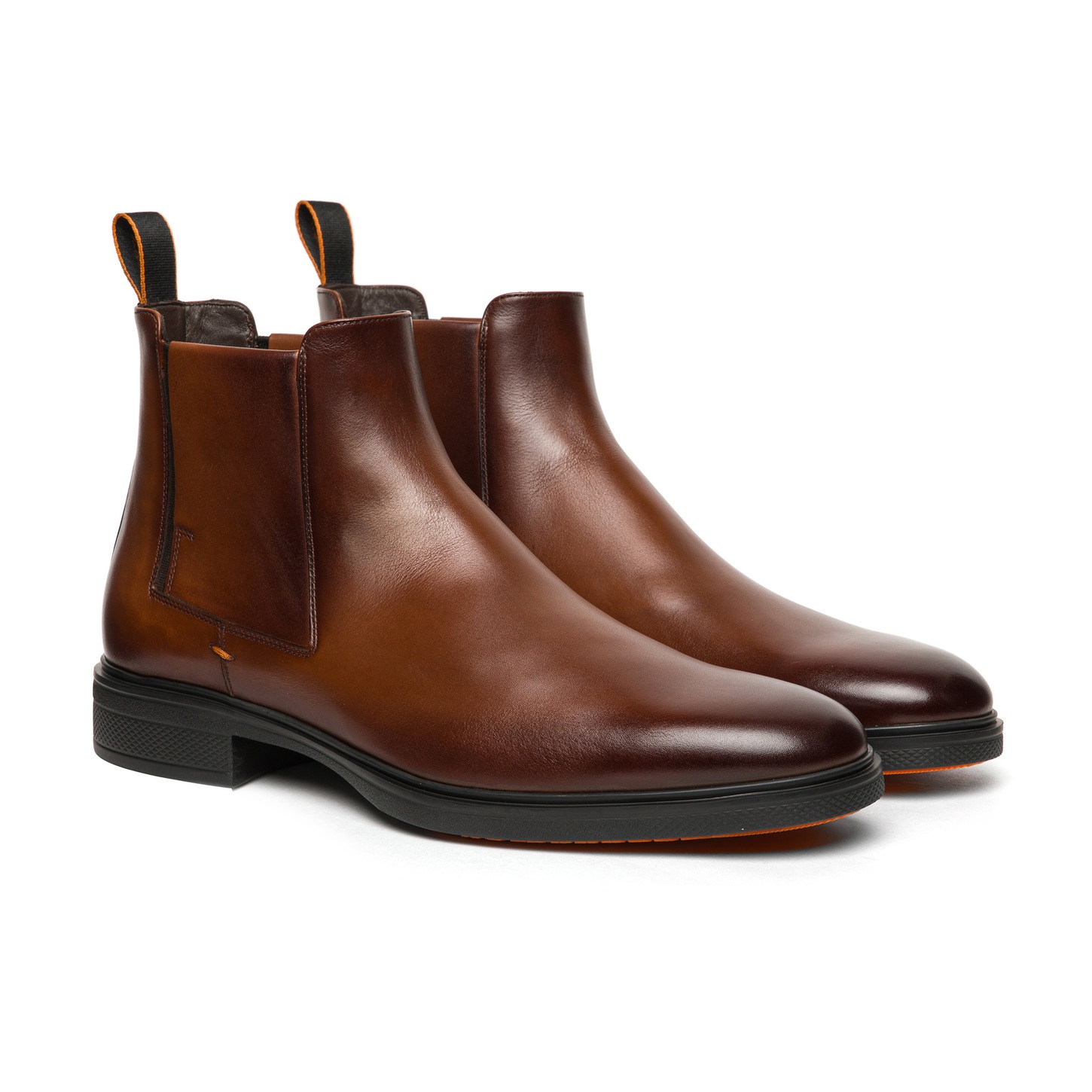 Men's dark brown leather Easy boot - 3