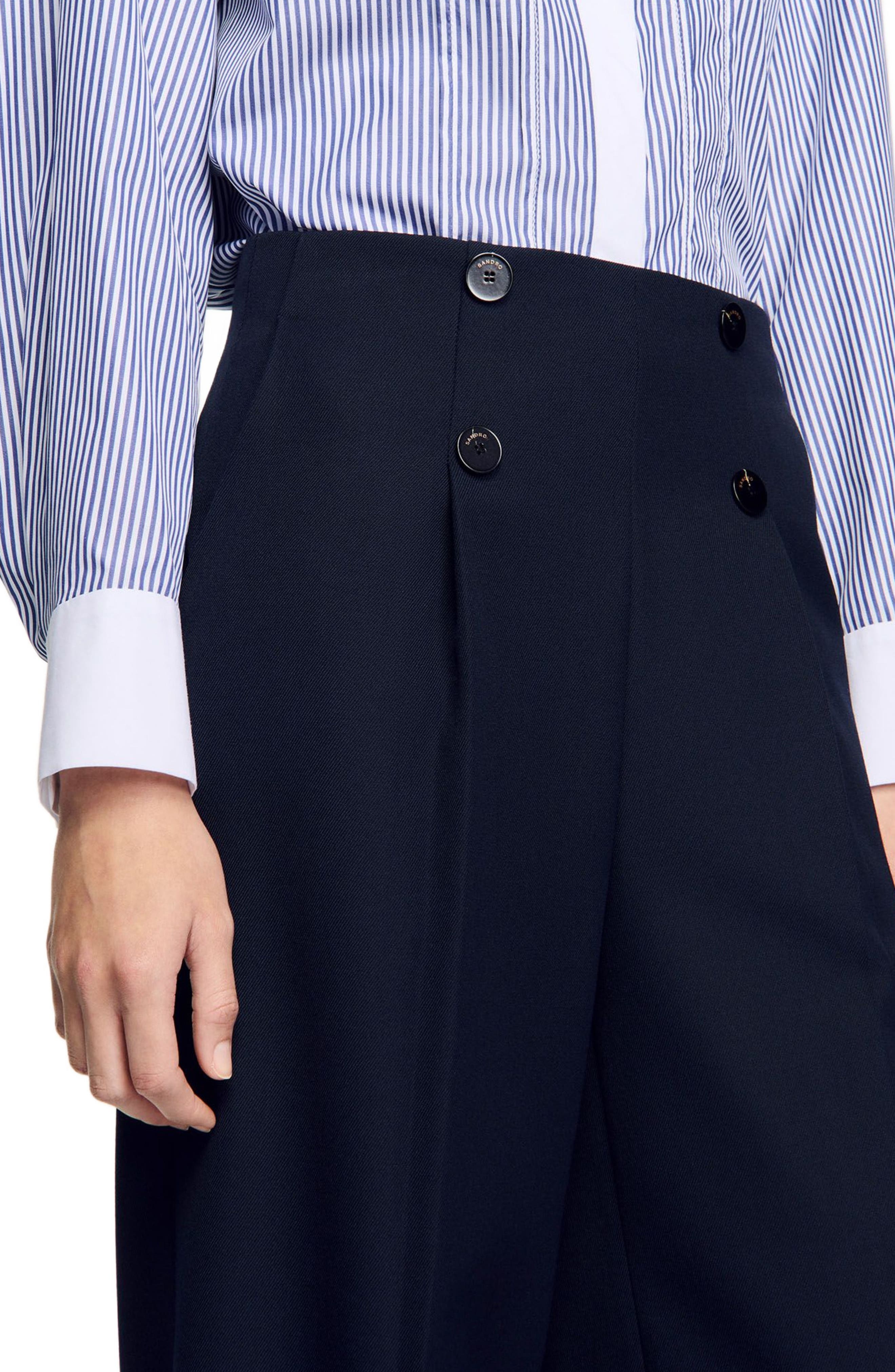 SANDRO Suit trousers in Navy Blue at Nordstrom - 4