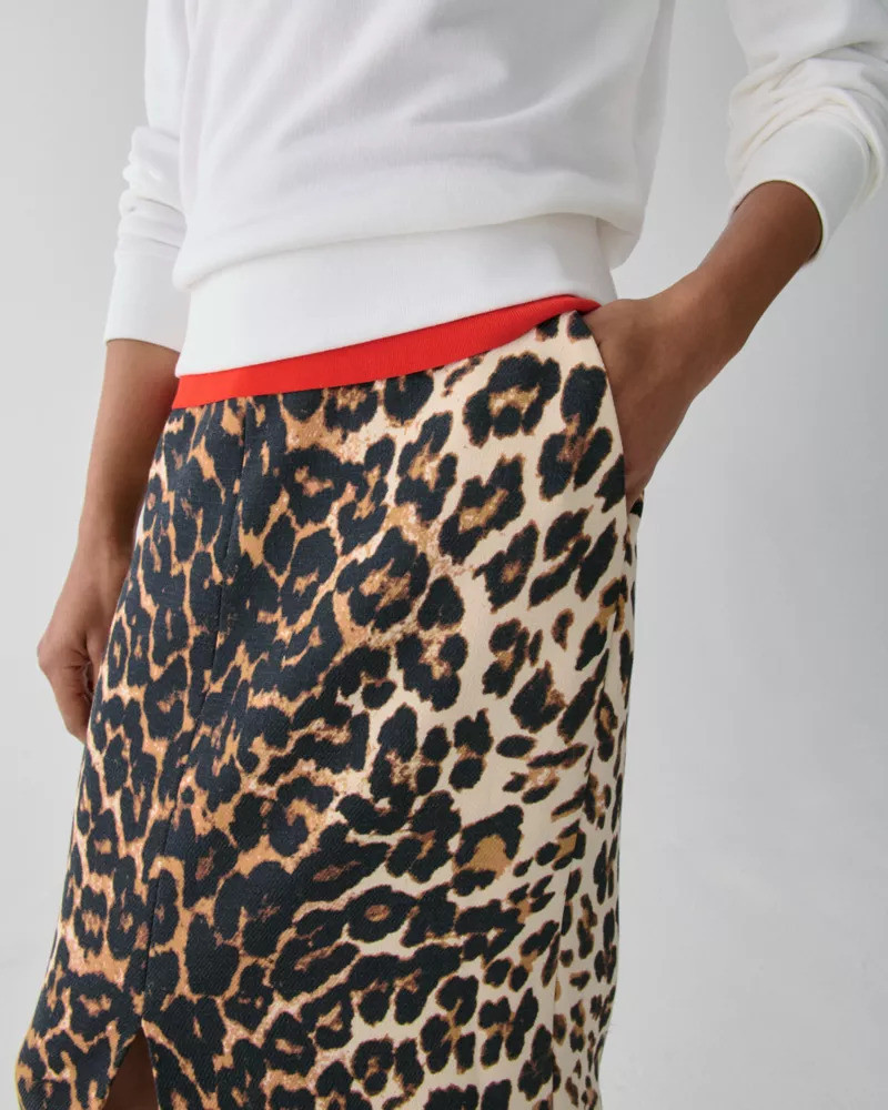 Leopard Midi Skirt 3
