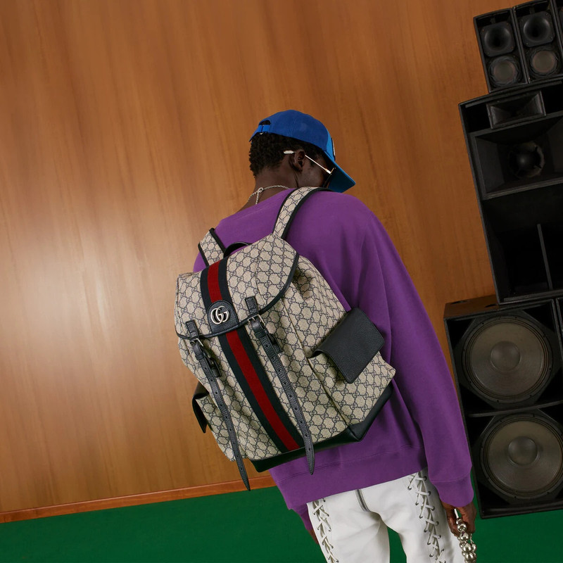 Ophidia GG medium backpack 3