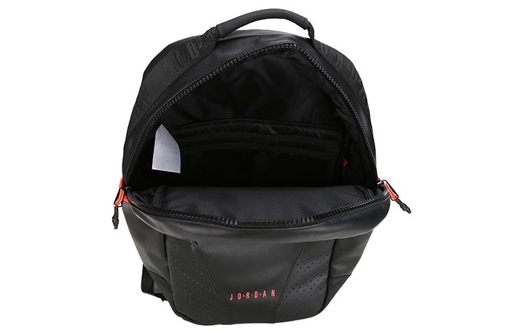 AIR JORDAN aj6 Logo Backpack 'Black Red' 9A0259-KR6 - 4