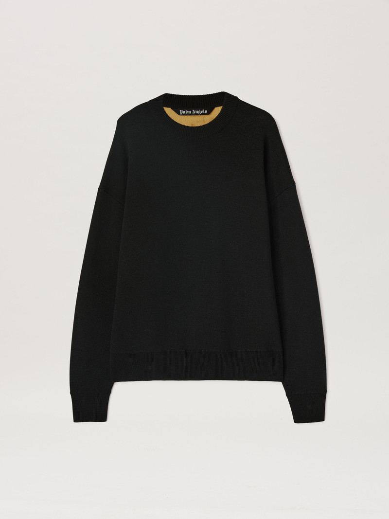 Intarsia Palm Sweater - 1