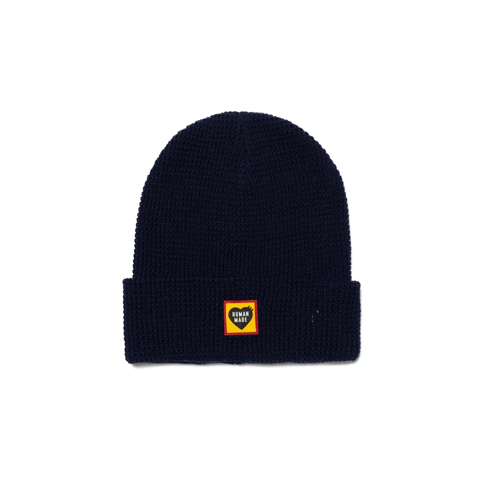 Human Made ❤️ Waffle Beanie cotton NAVY Human Made ❤️ Waffle Beanie cotton NAVY Human Made