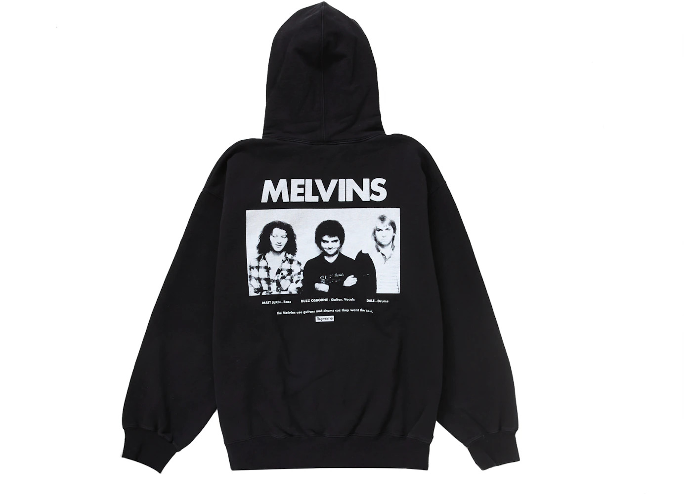 Supreme Melvins Hooded Sweatshirt Black - 2
