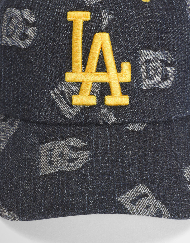 Dolce&Gabbana X ’47 Los Angeles Dodgers Baseball Cap In Denim Logo 5