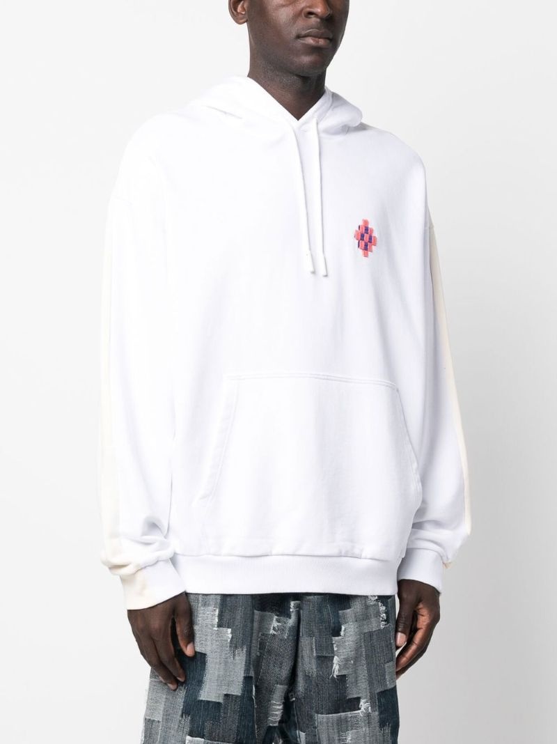 Cross logo-embroidered hoodie - 3