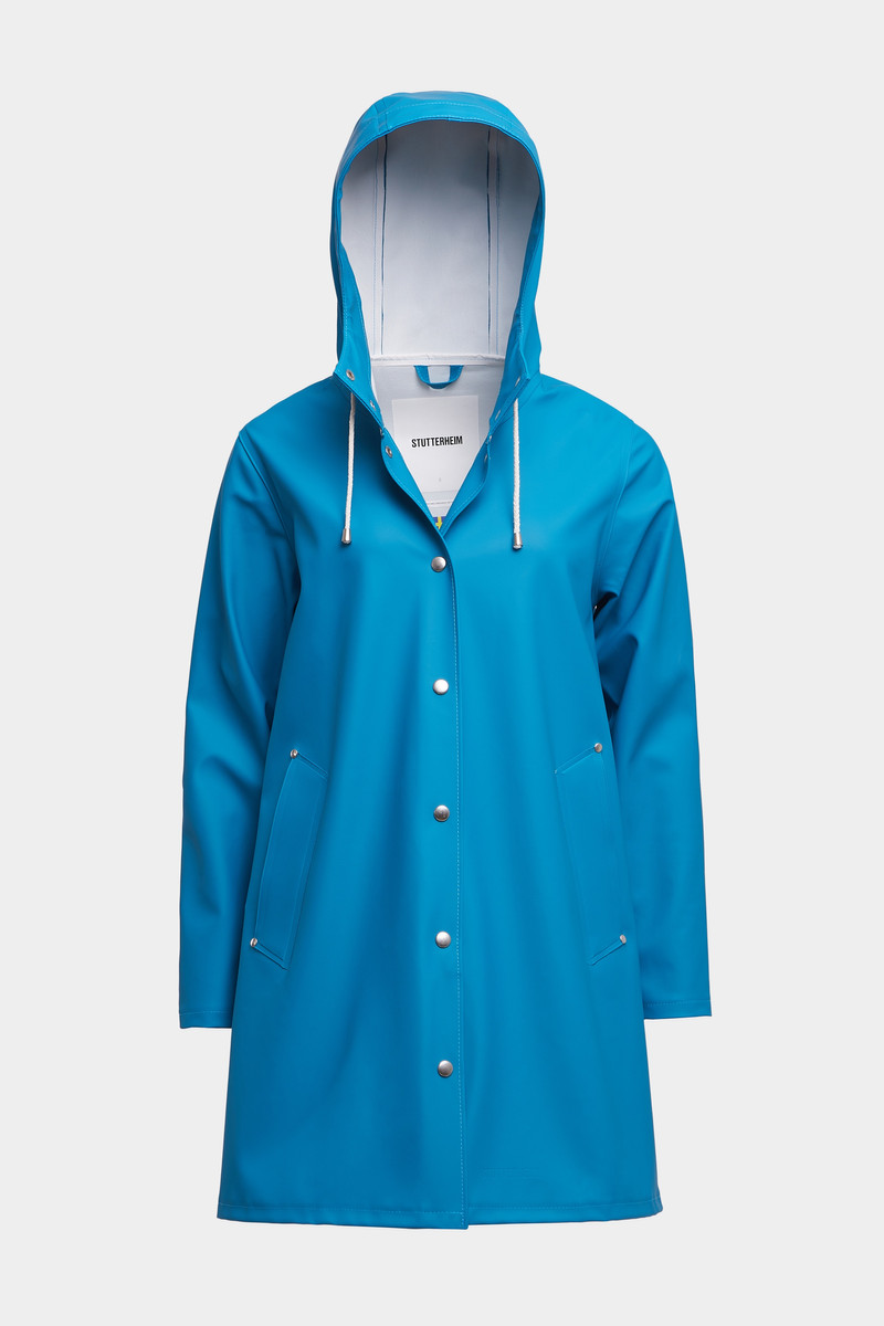 Mosebacke Raincoat Mosaic Blue 1