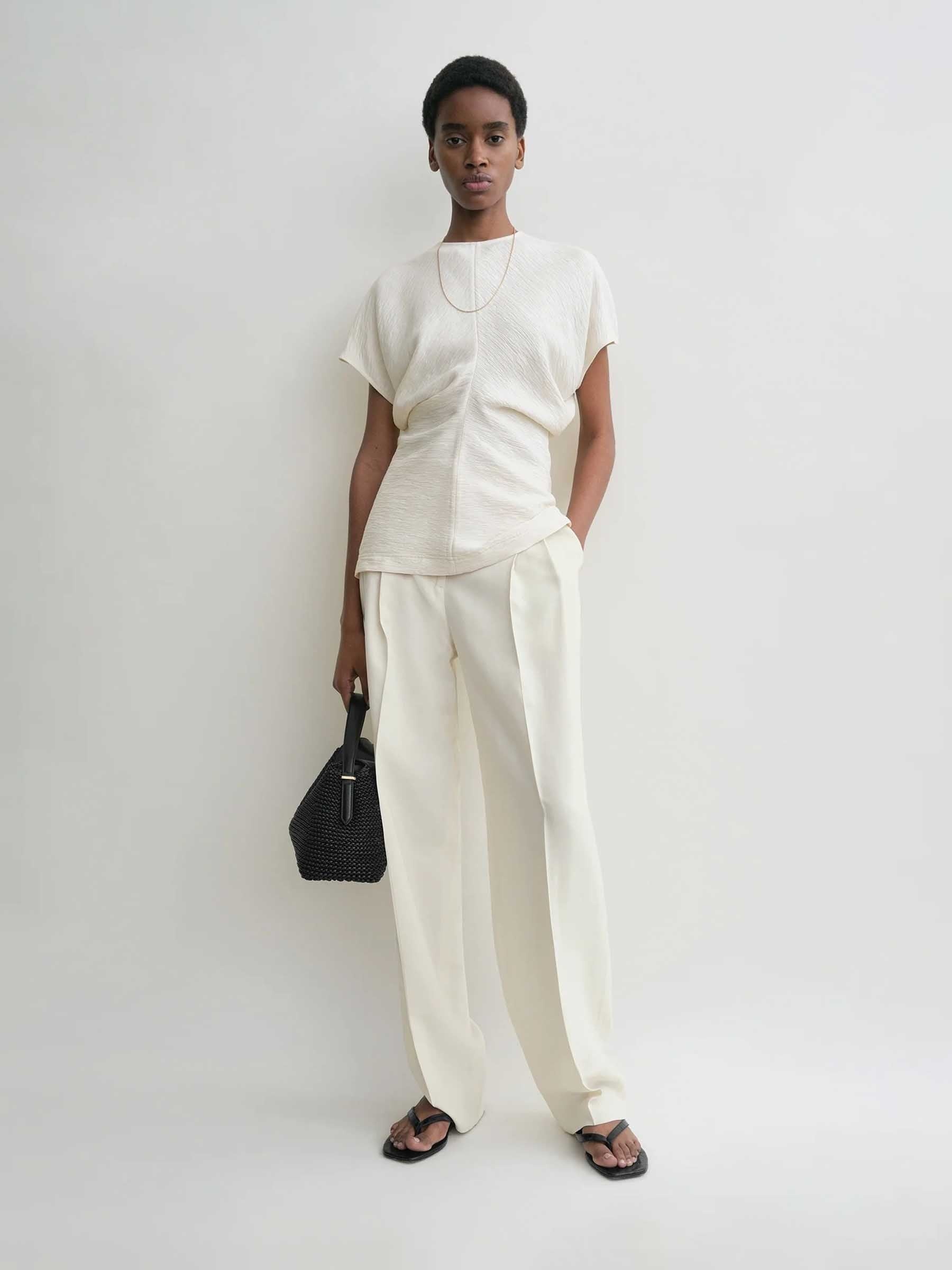 LOOSE PANELED TOP - 2