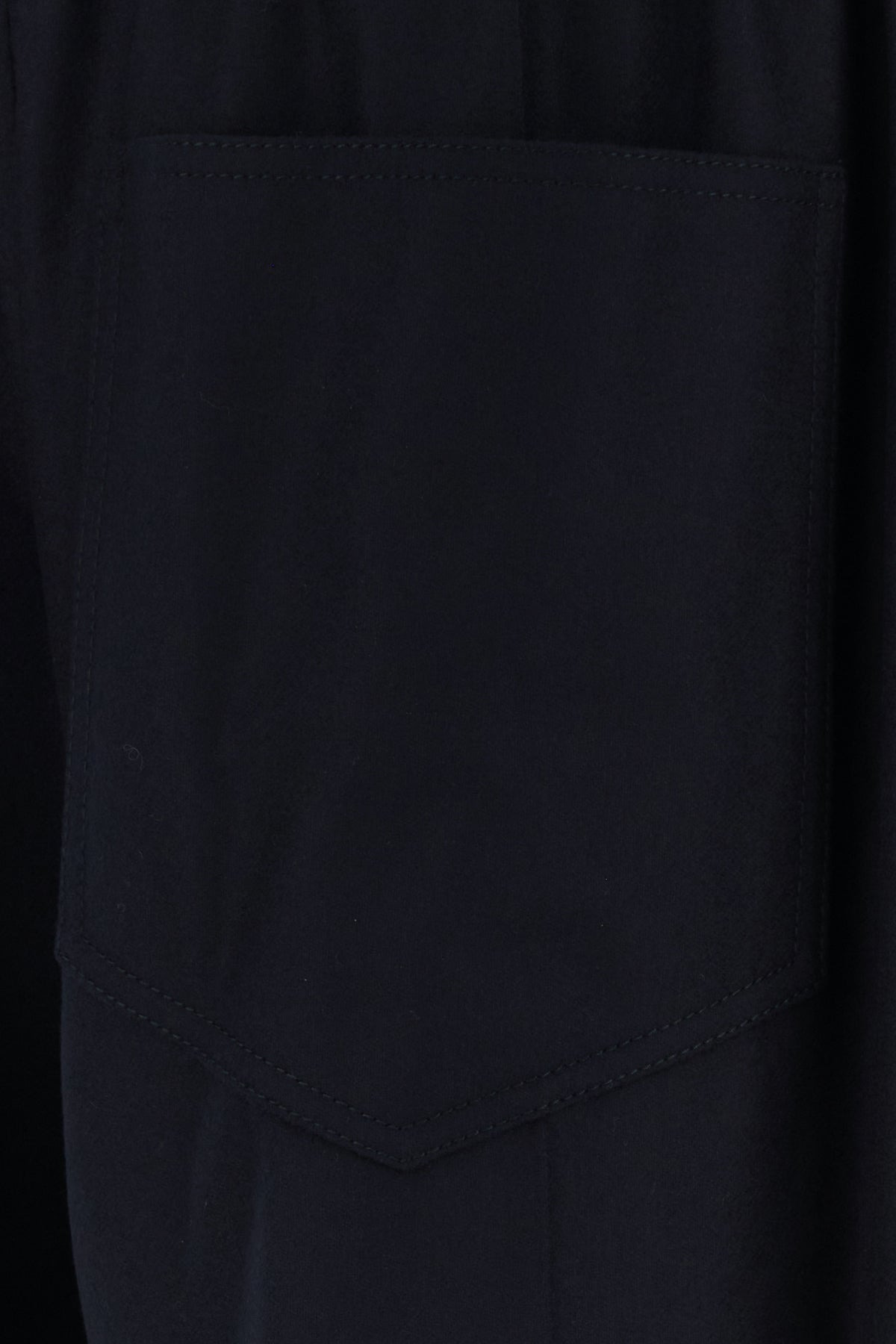 Midnight blue wool pyjama pant - 3