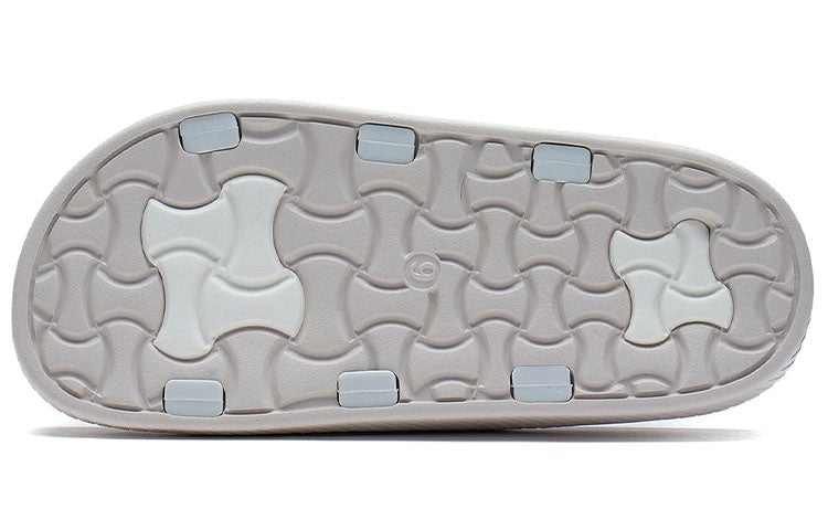 (WMNS) Li-Ning Clap Stylish Casual Fashion Silver Slippers AGAS004-2 - 7