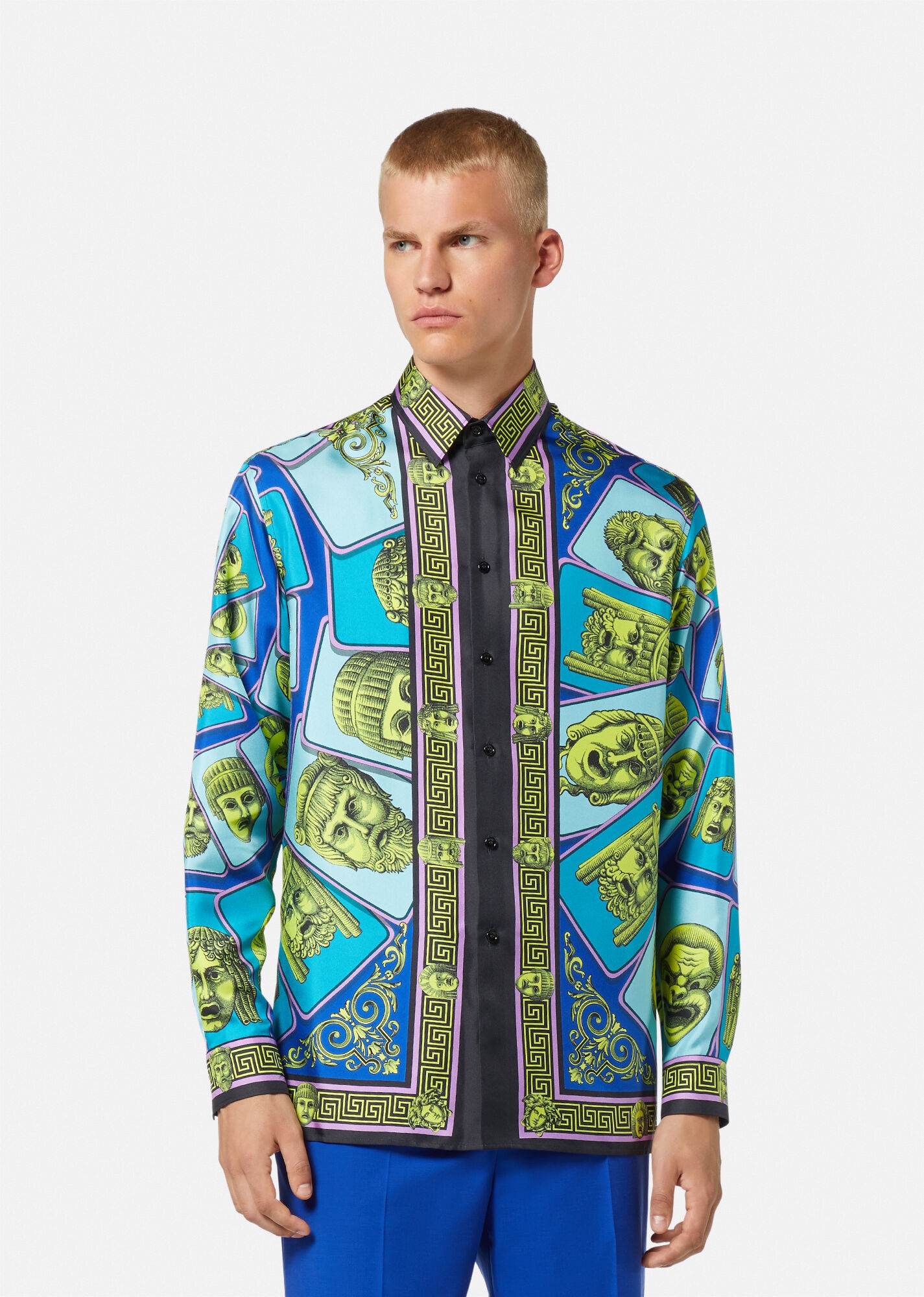 Le Maschere Silk Shirt - 3