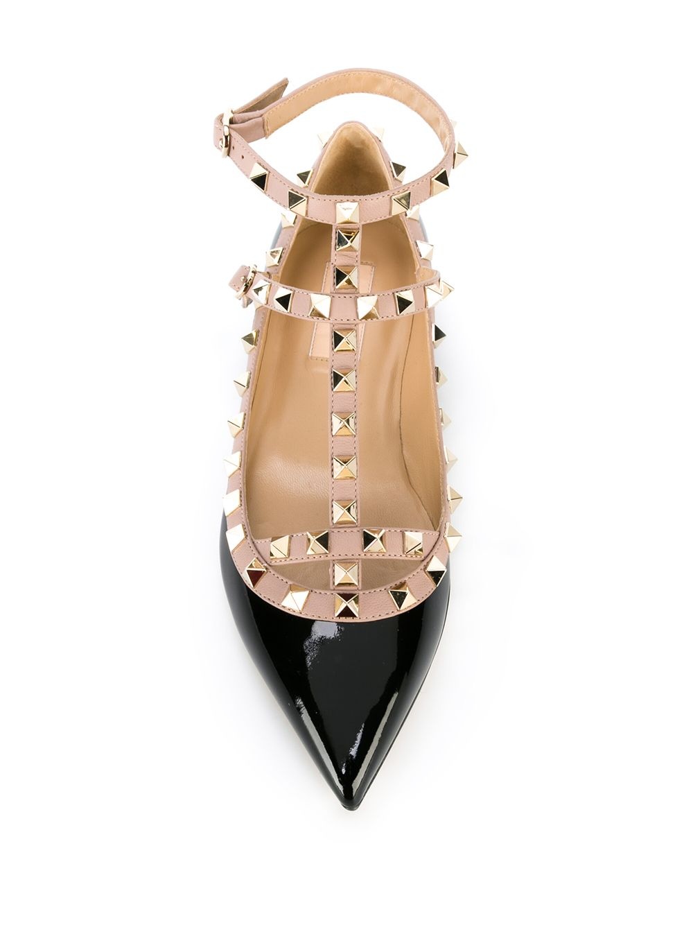 Rockstud ballerina shoes - 4