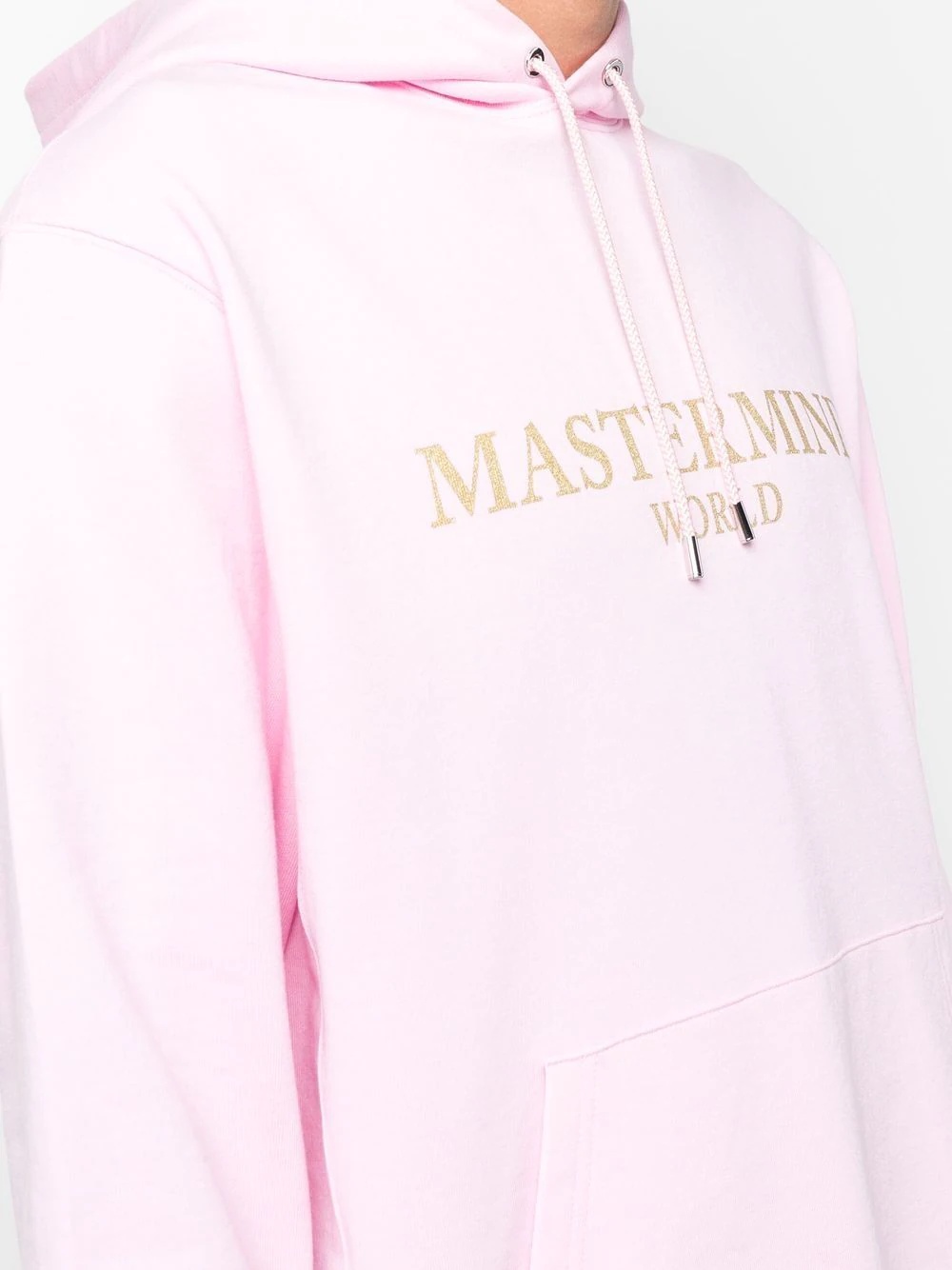 logo-print pullover hoodie - 5