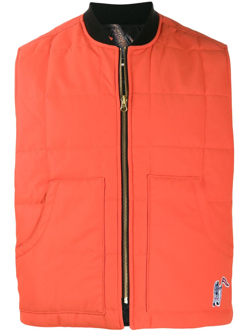 reversible padded gilet 1
