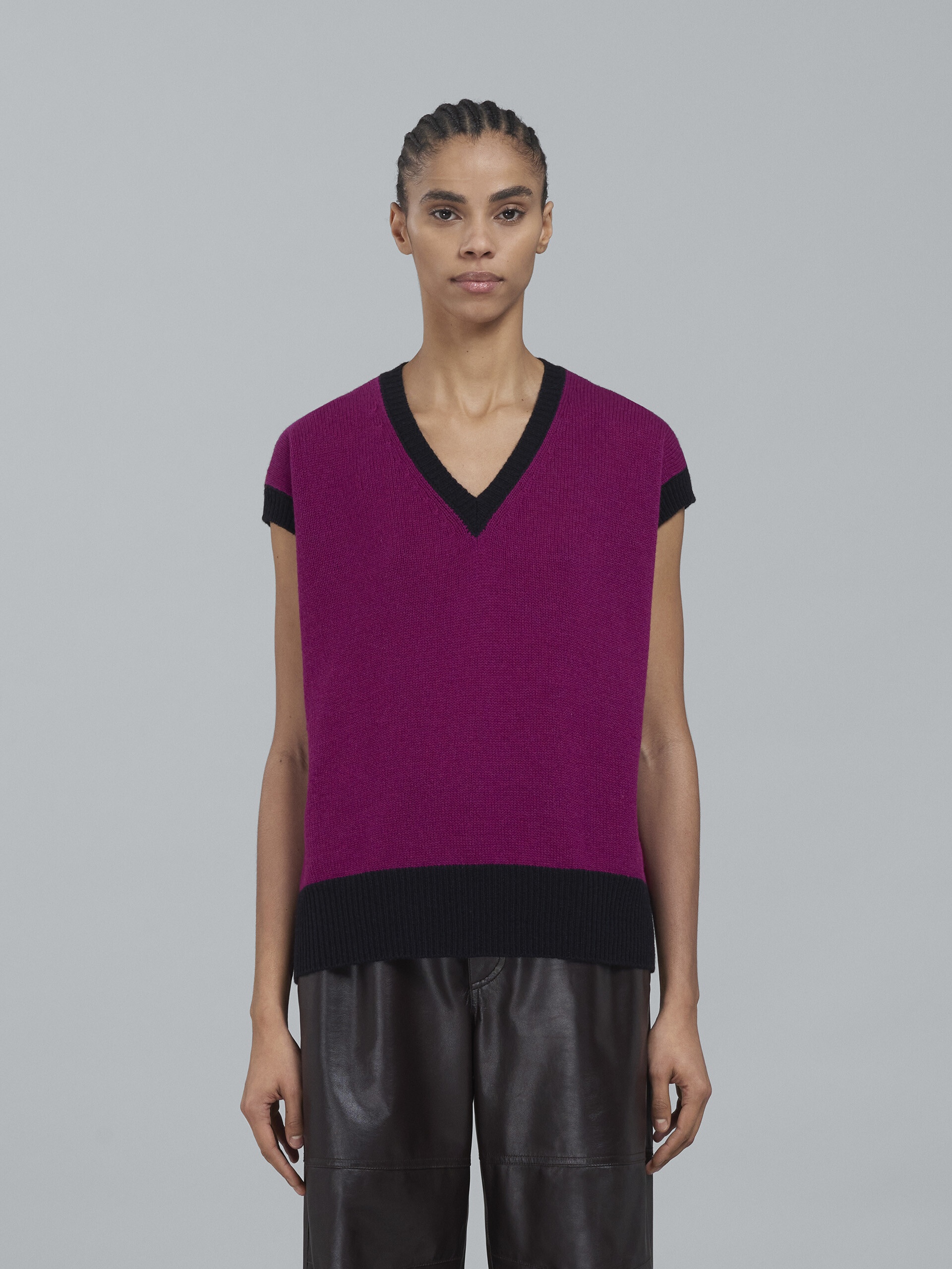 CASHMERE VEST - 2