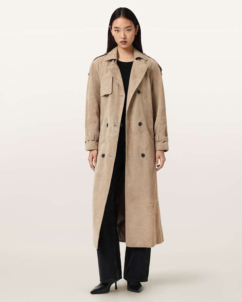 REED SUEDE TRENCH COAT 6