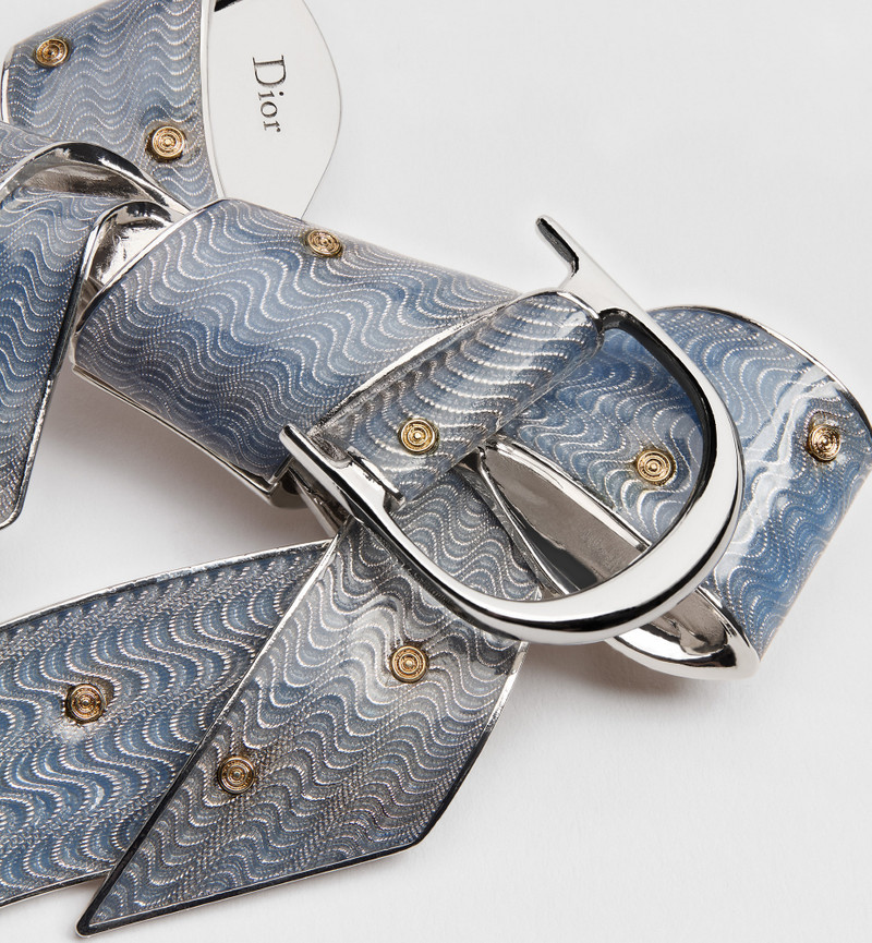 Dior Guilloché Brooch 5