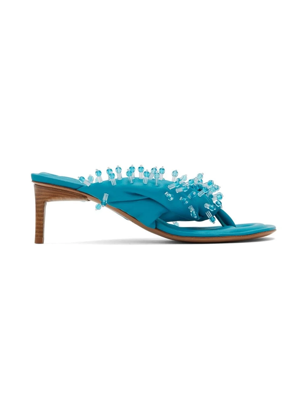 Blue 'Les Sandales Mari' Heeled Sandals - 1