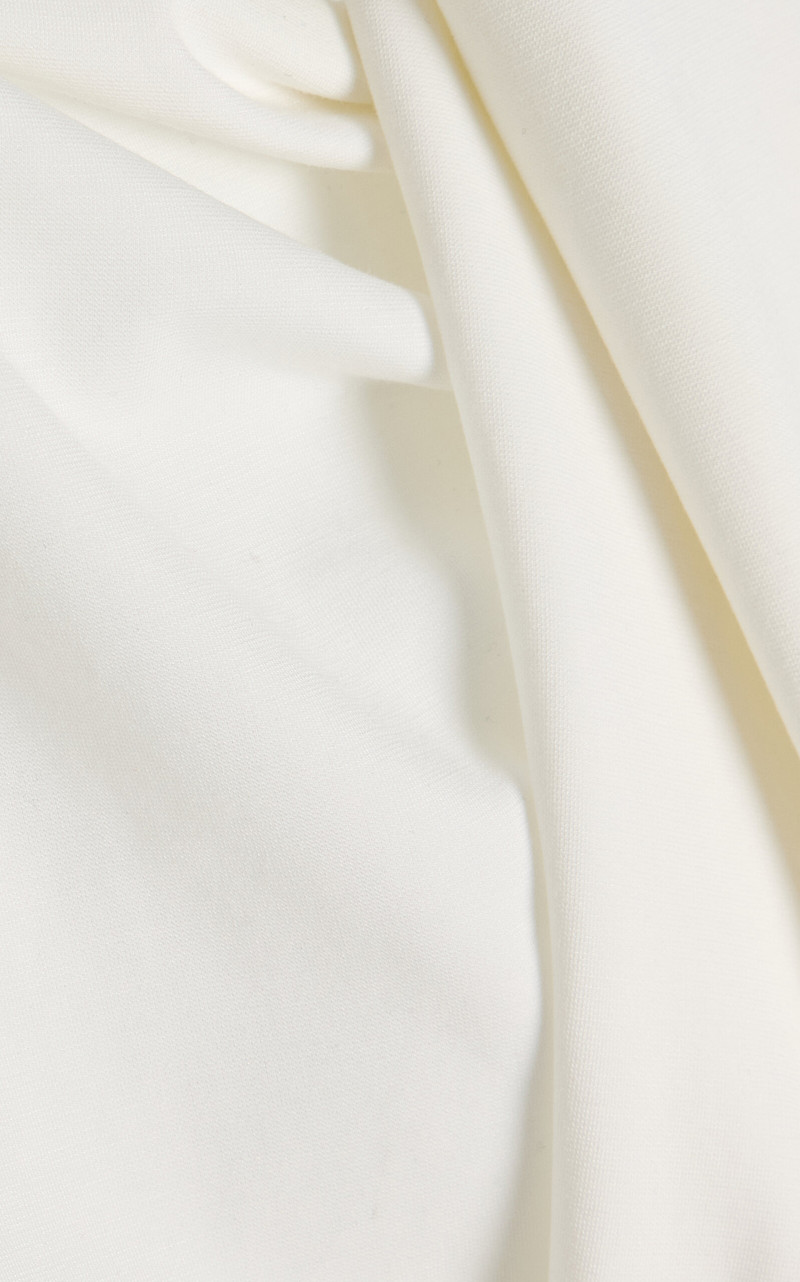 Scarf Jersey T-Shirt ivory 5