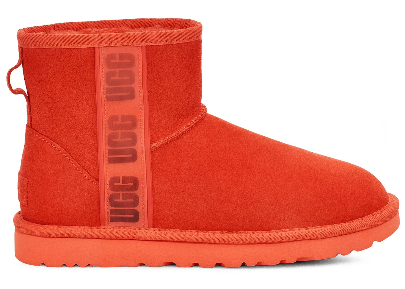 UGG Classic Mini II Boot Side Logo Hazard Orange (Women's) - 1